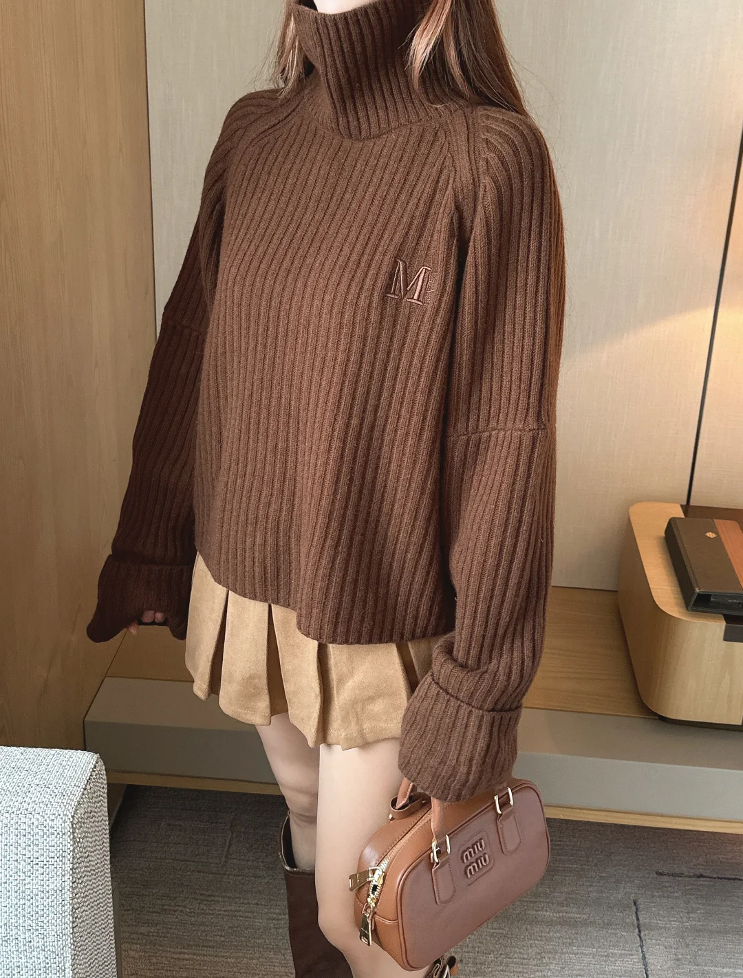 Max 25fw turtleneck sweater