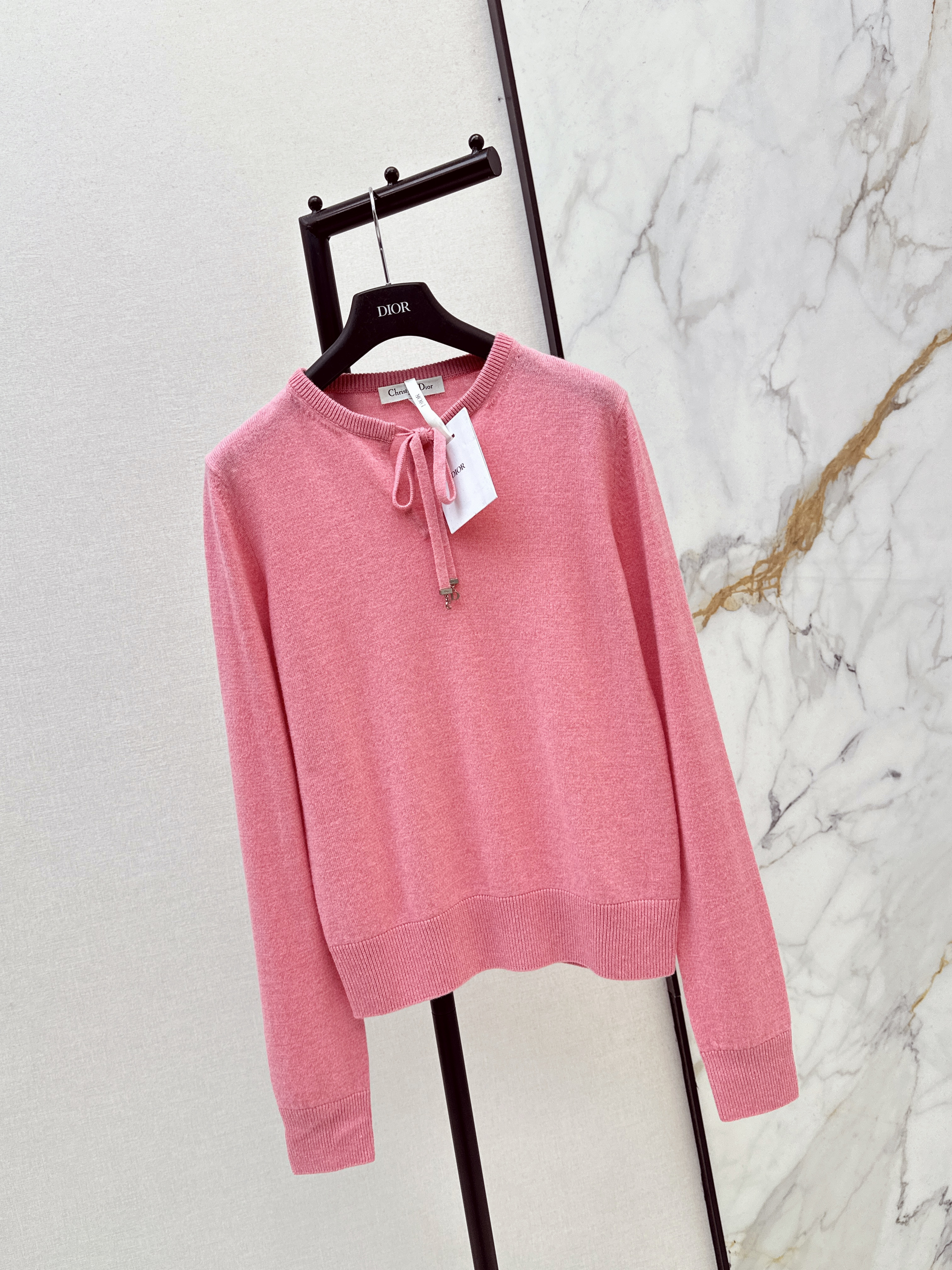 CD 26ss bow ribbon knitwear