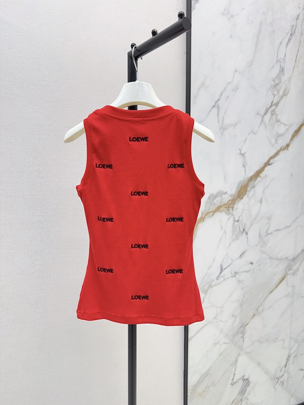 Loe 26ss embroidery vest
