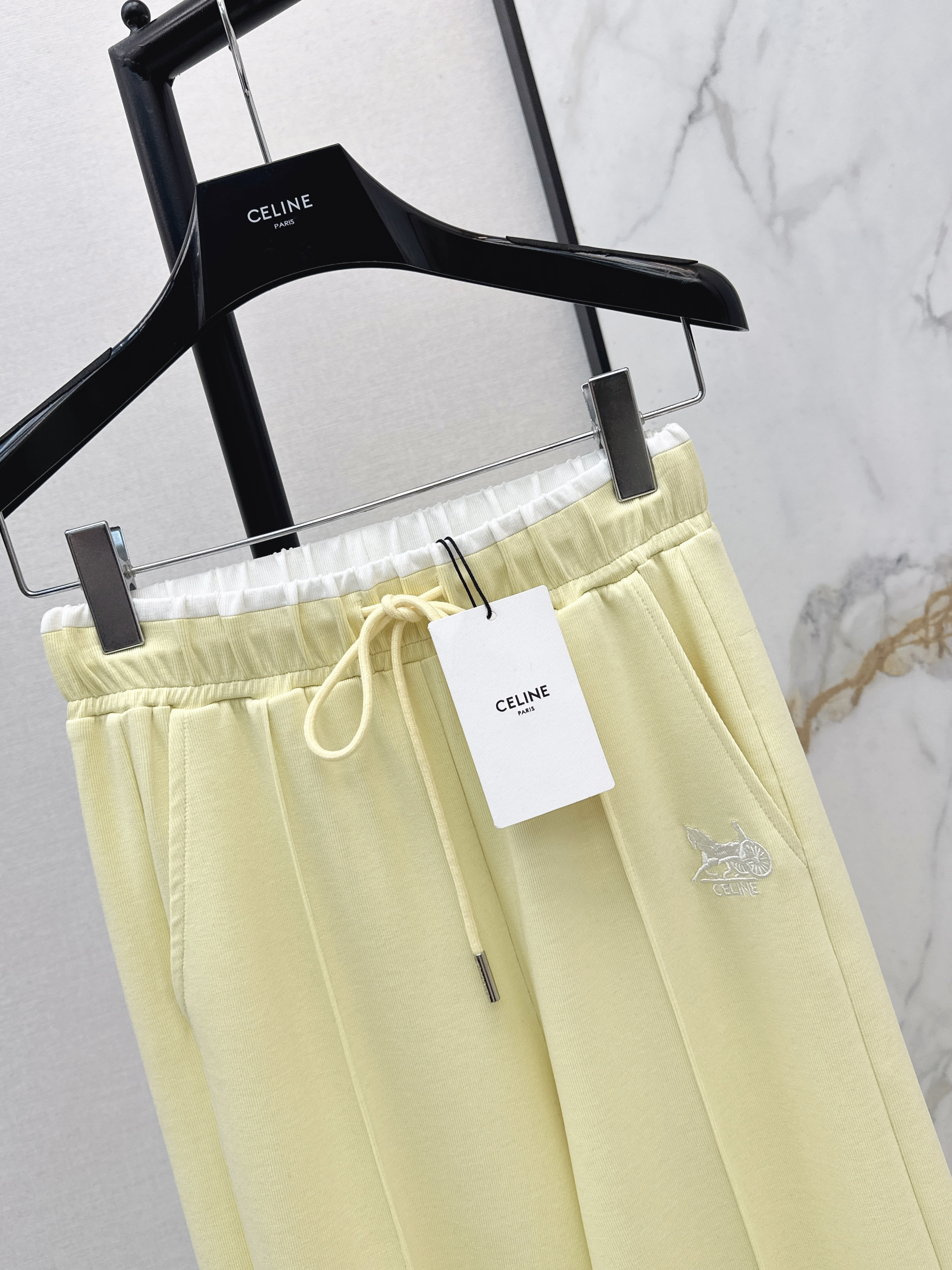 Celi 26ss embroidery pants