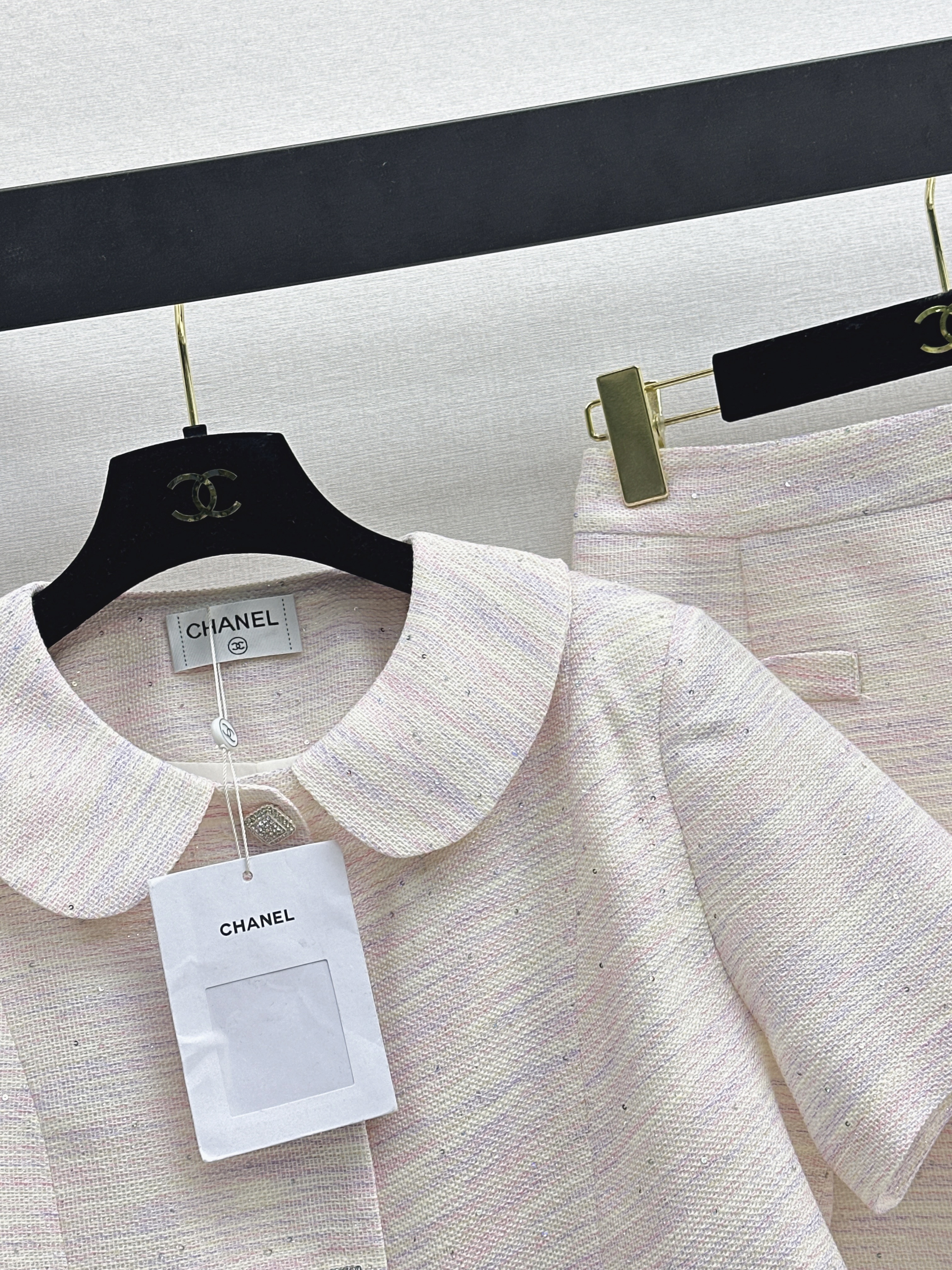 Chan 26ss tweed outfit set