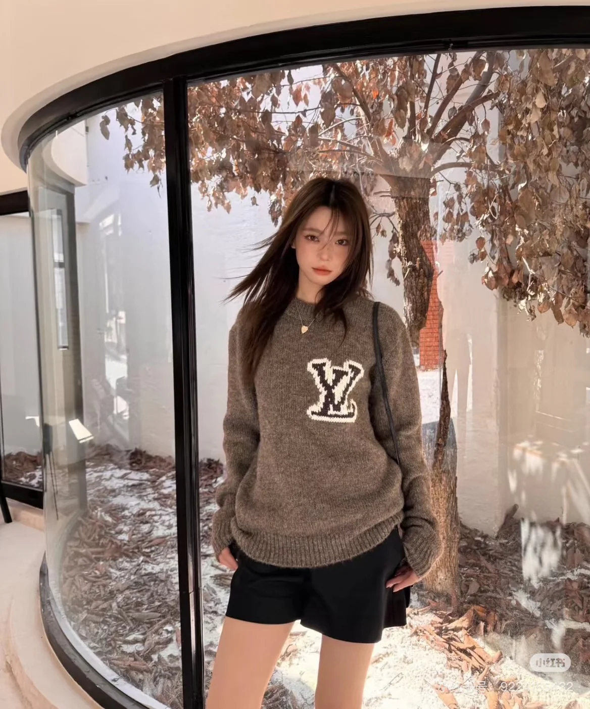 Louis 25fw jacquard sweater