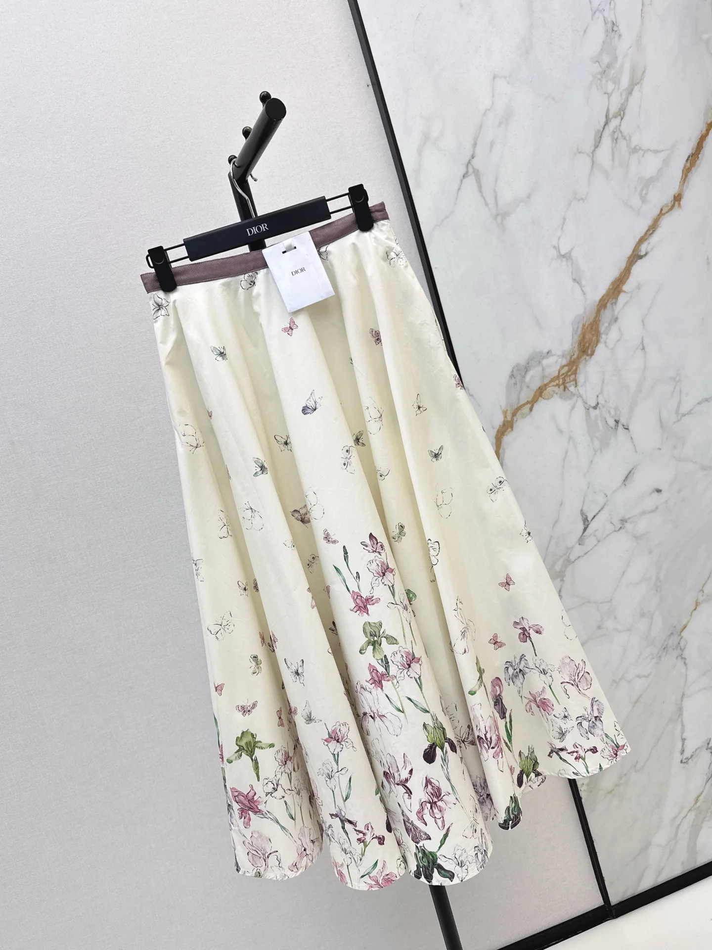 CD 25fw print skirt