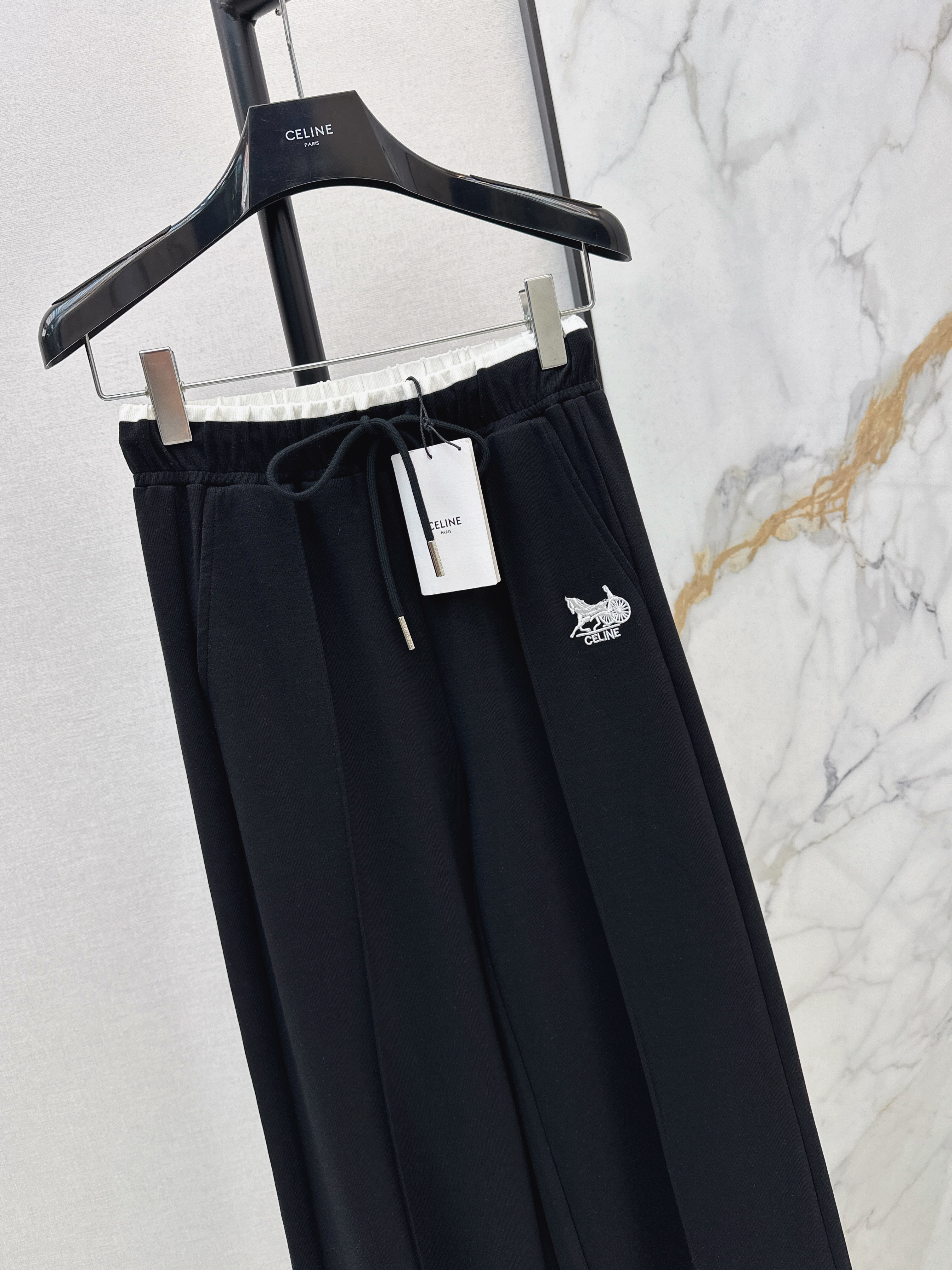 Celi 26ss embroidery pants