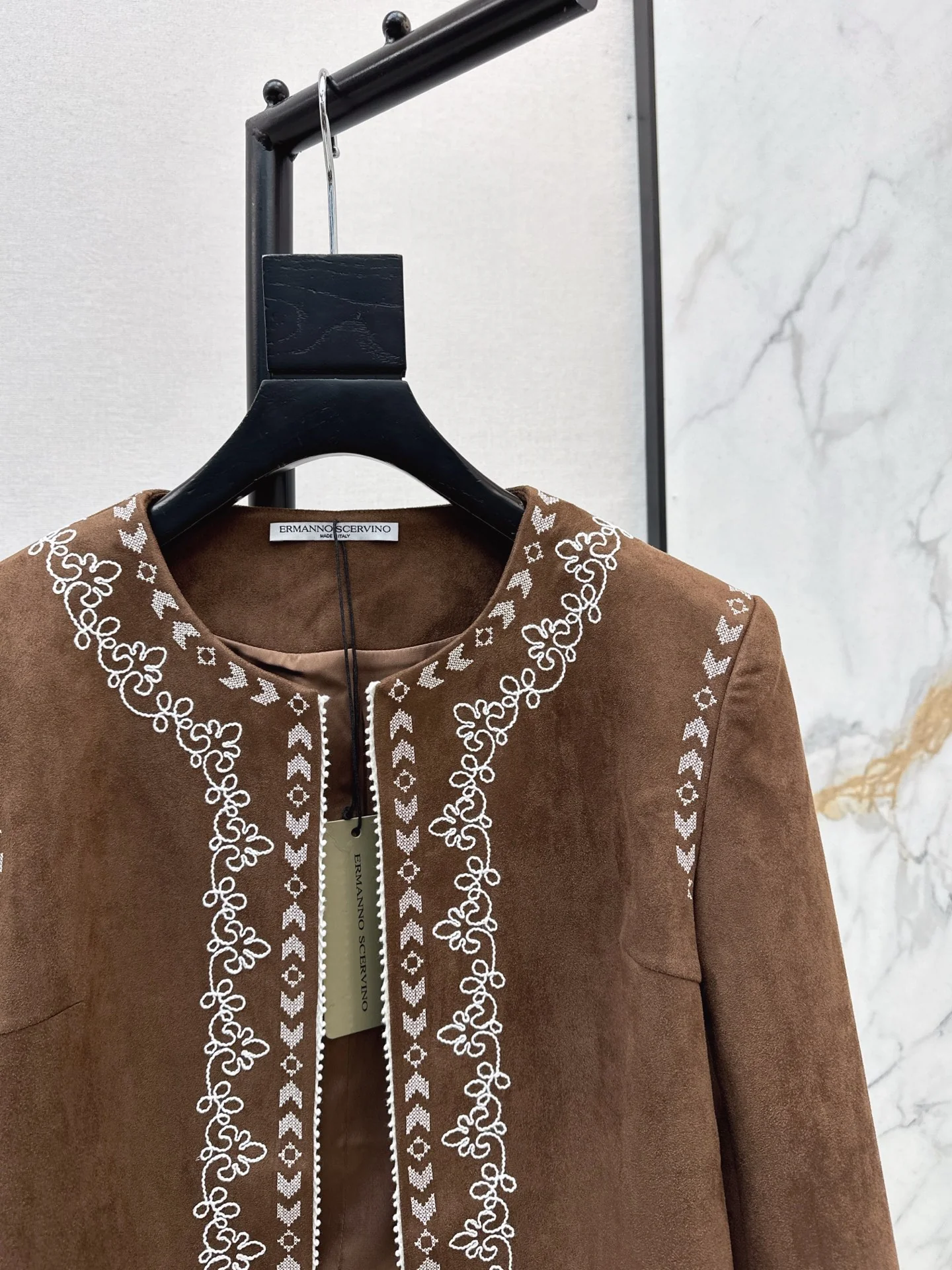 Erma 25fw suede jacket