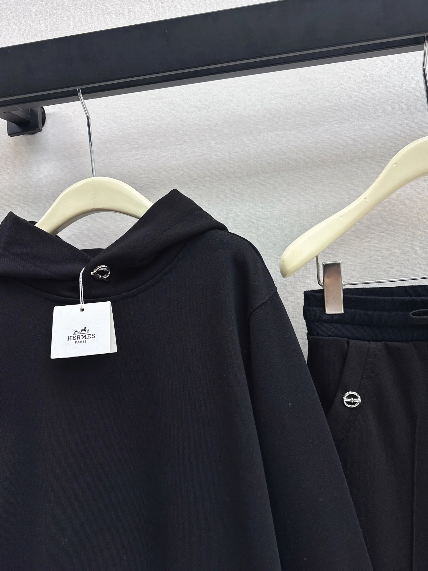 Herm 25fw sweatsuit hoodie pants outfit sets