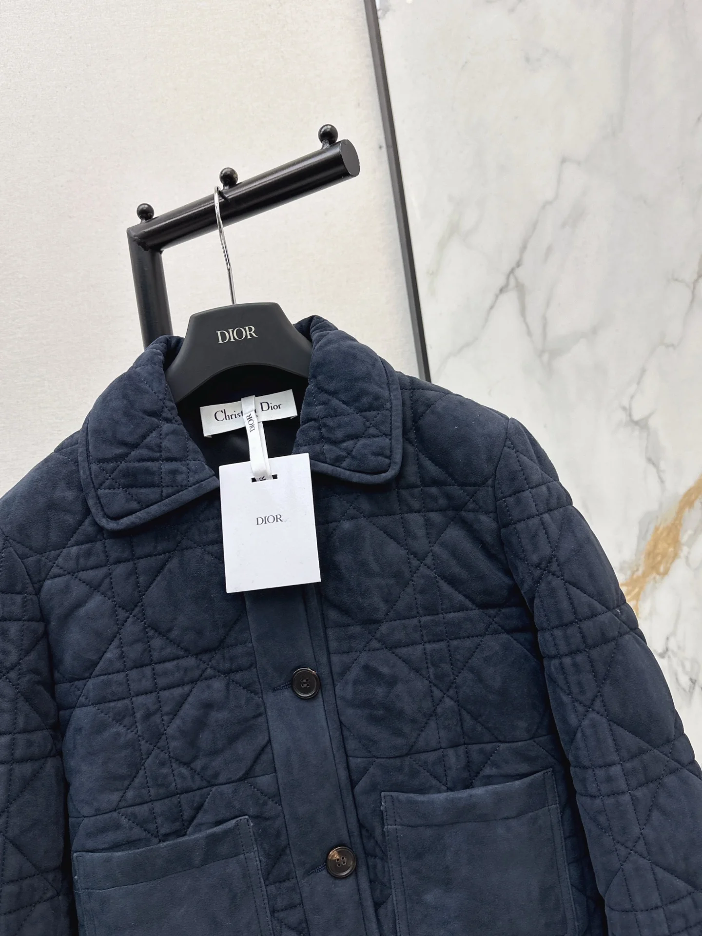 CD 25fw suede jacket