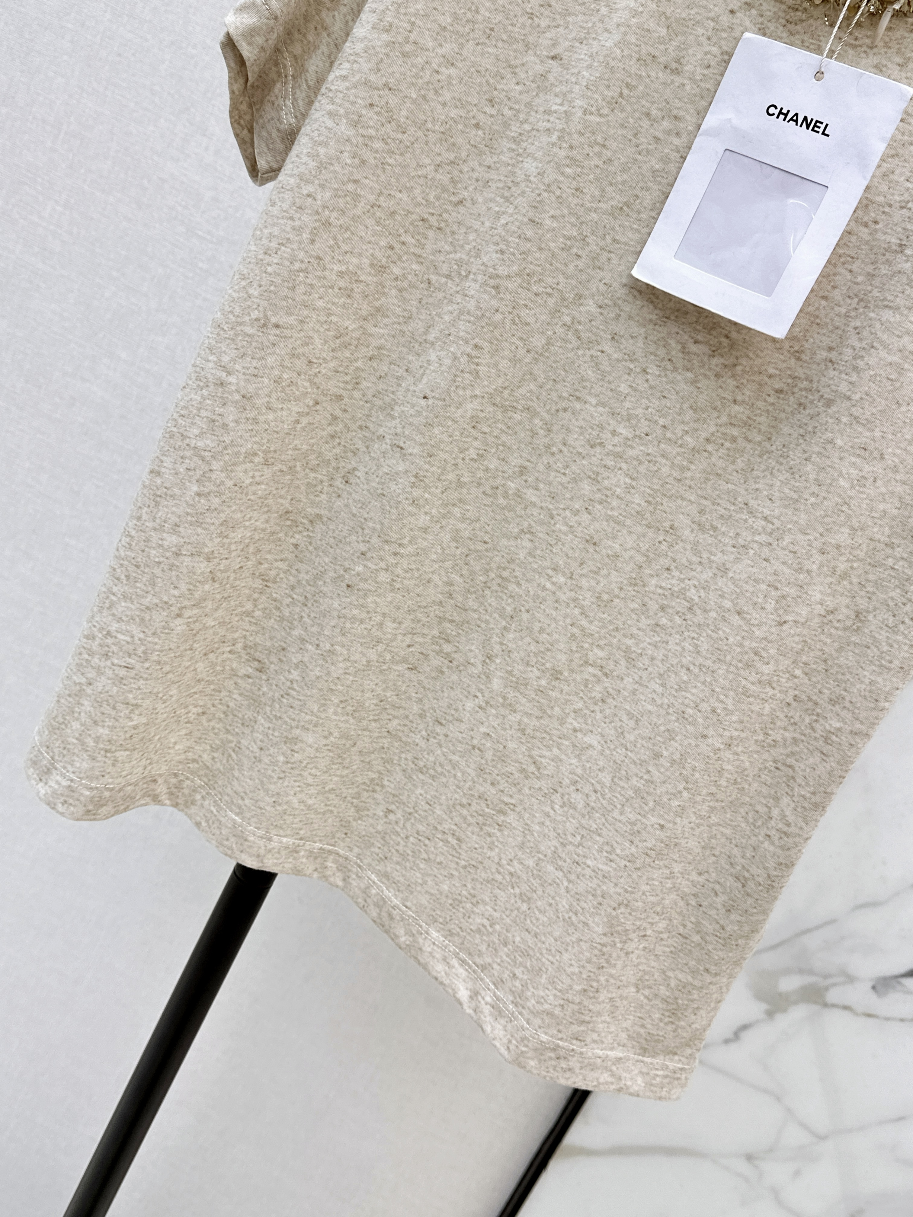 Chan 26ss rhinestone t-shirts