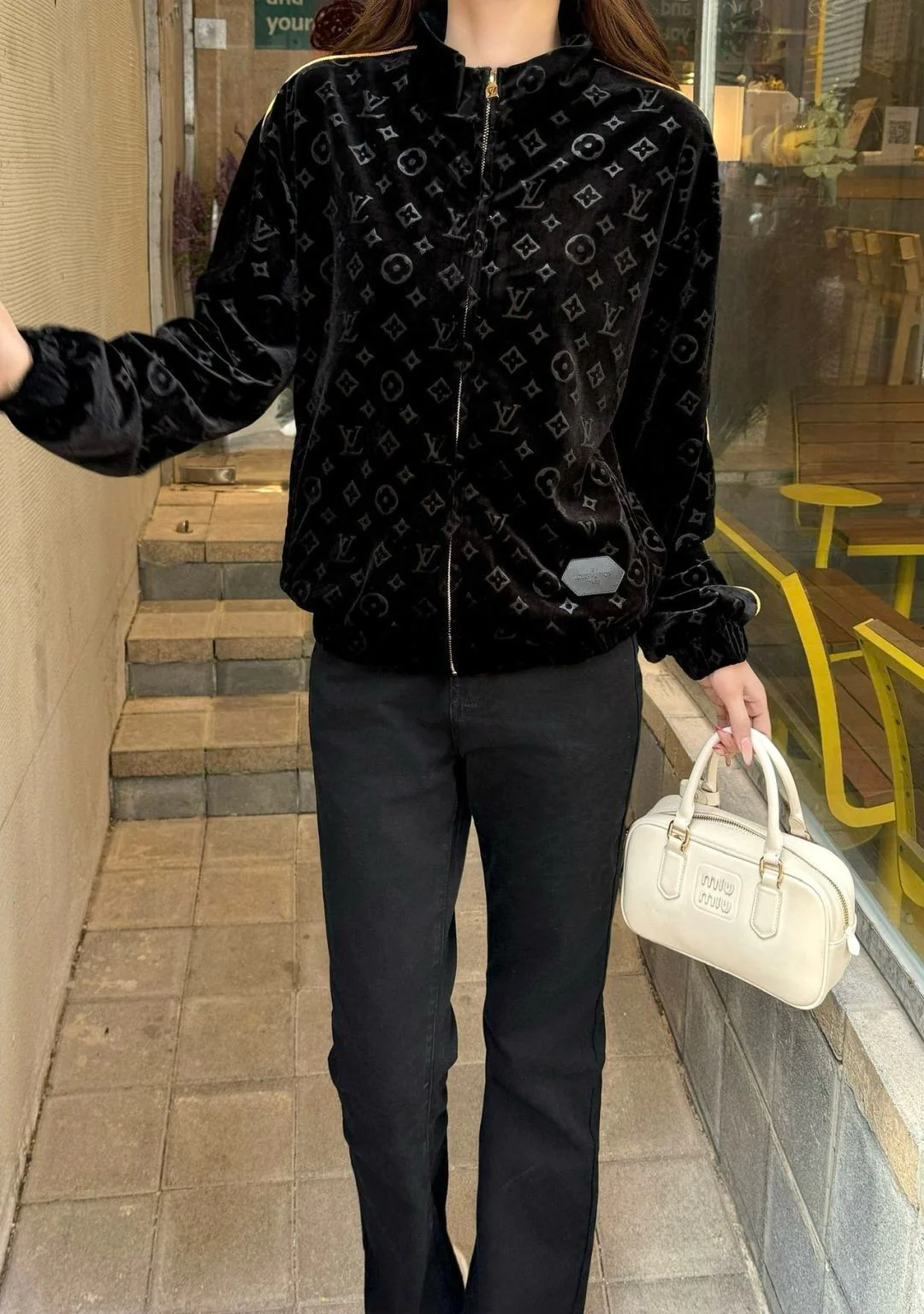 Louis 25fw velvet jacket