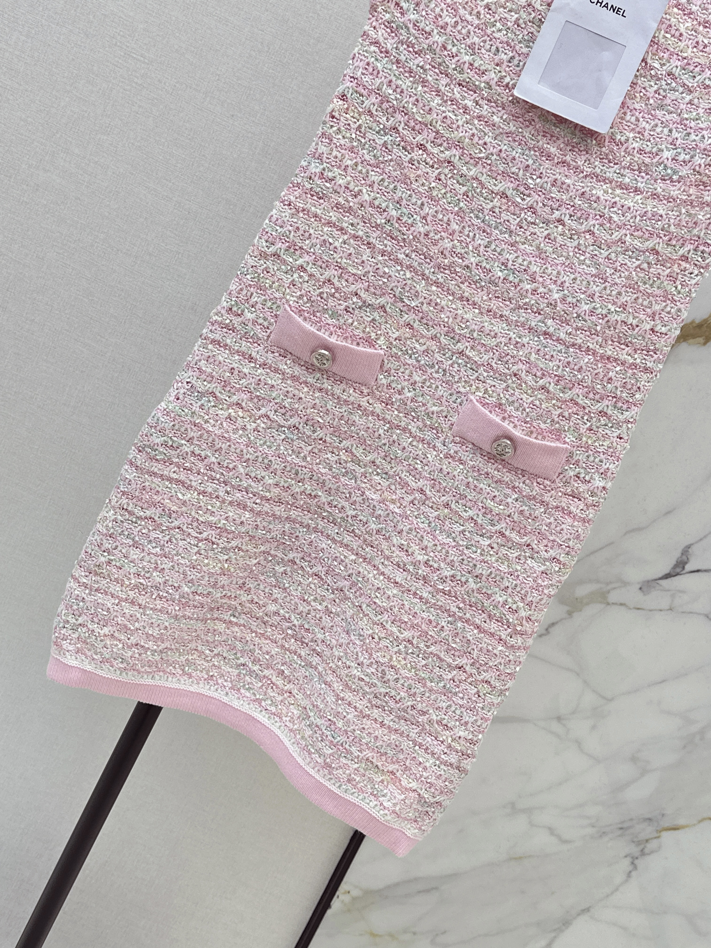 Chan 26ss knitted dress