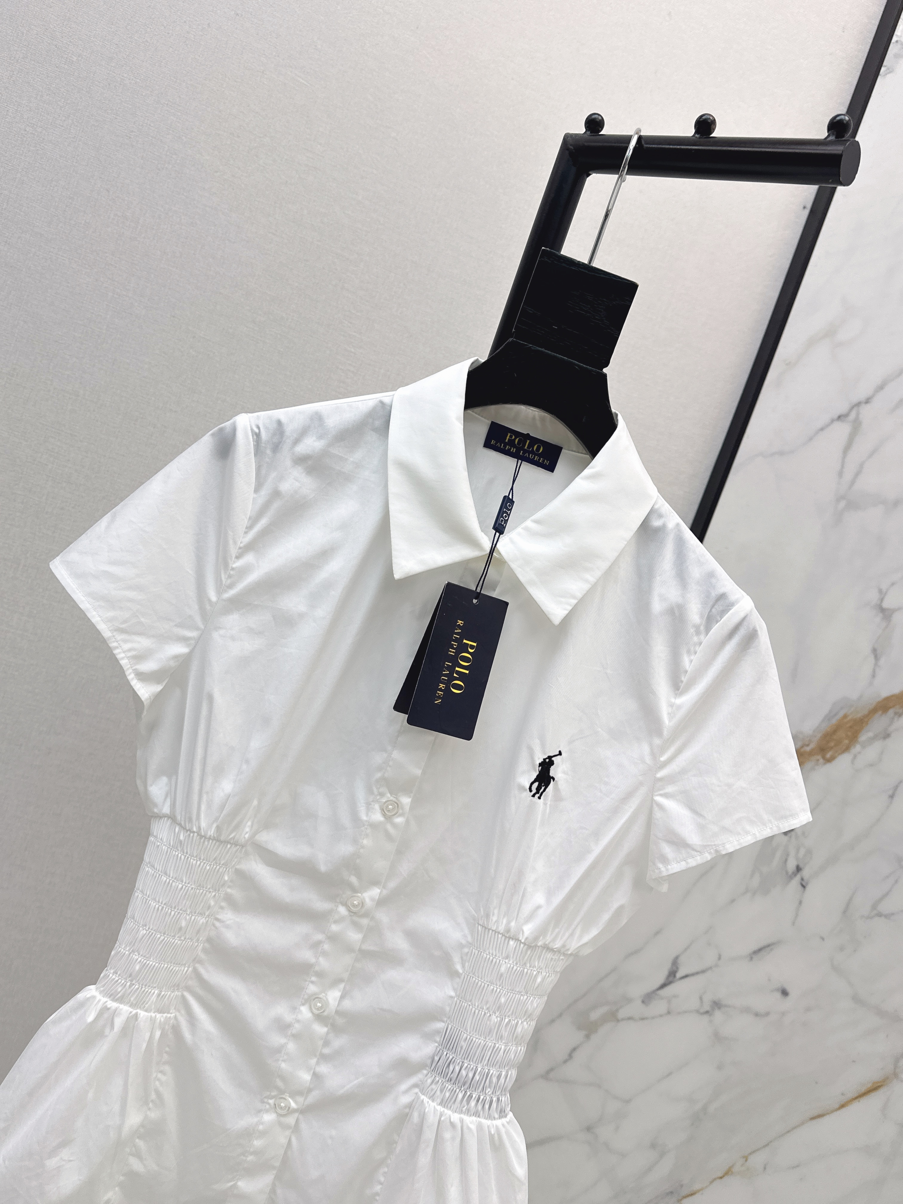 Ralp 26ss fitted waist shirt