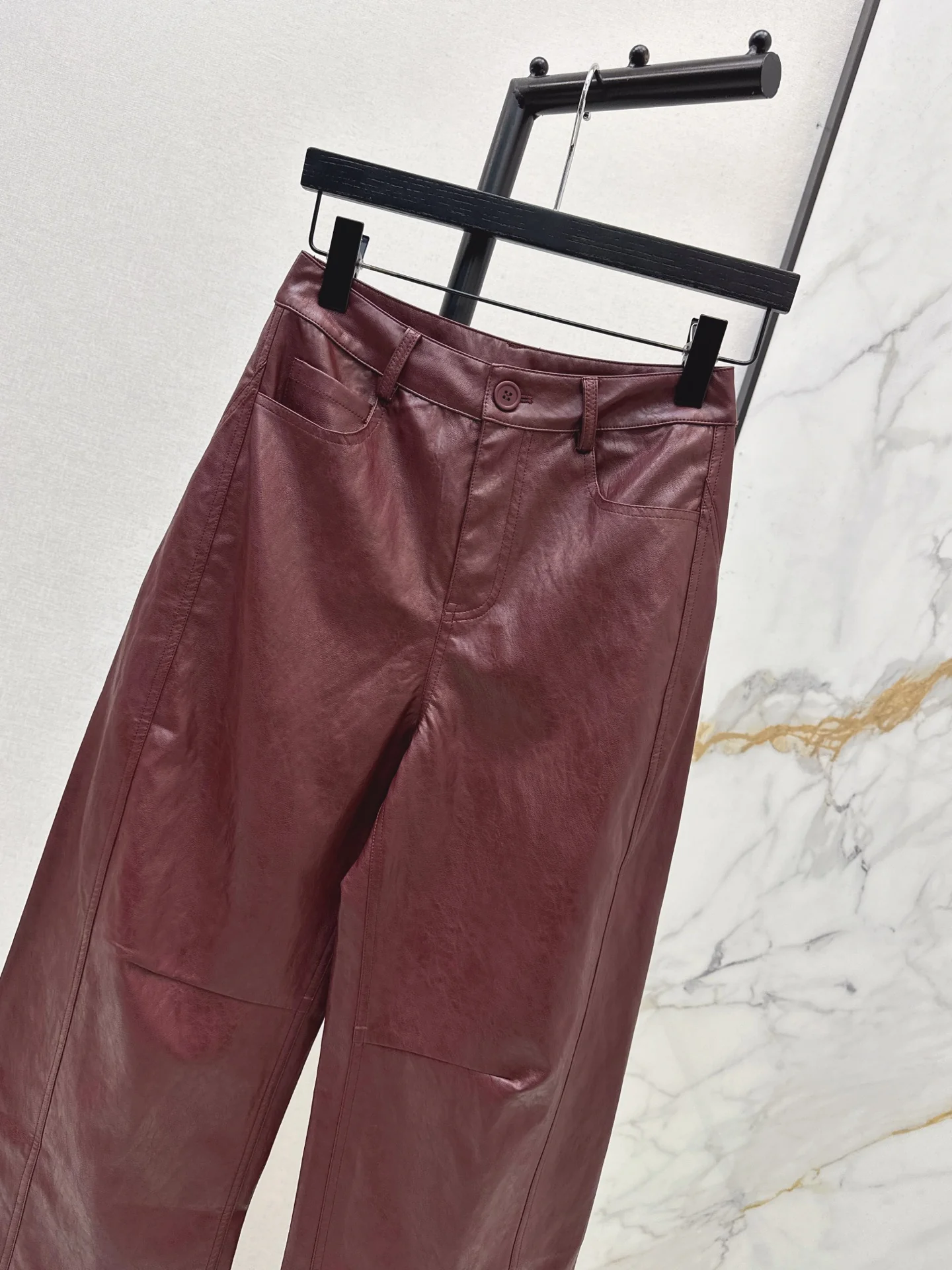 Row 25fw leather pants