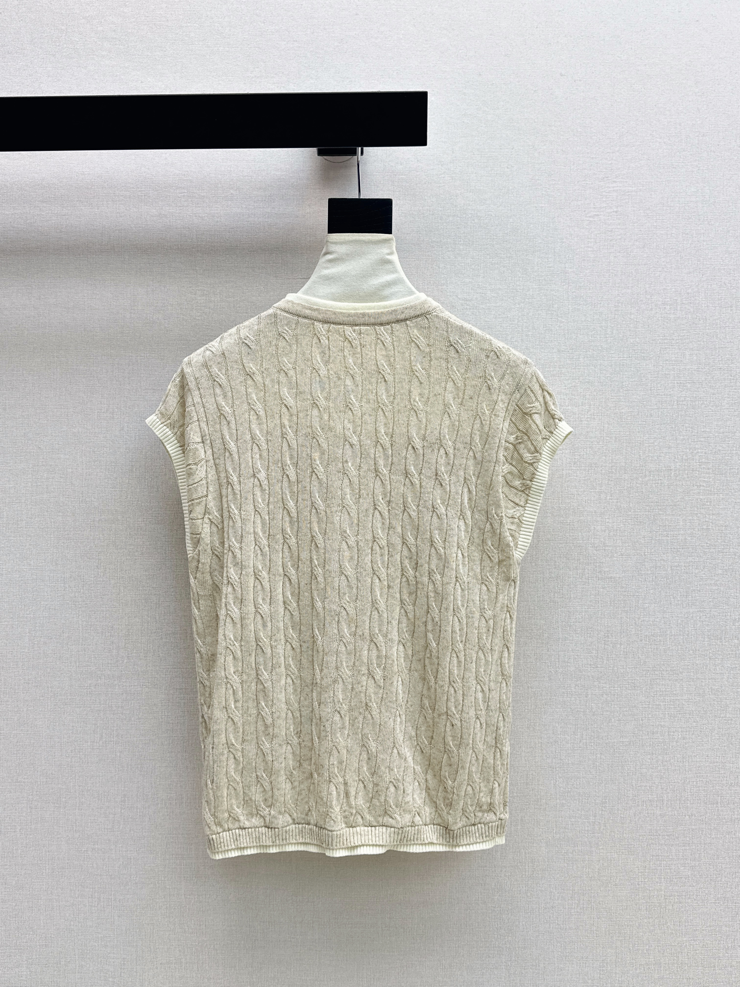 Ralp 26ss sleeveless knitwear