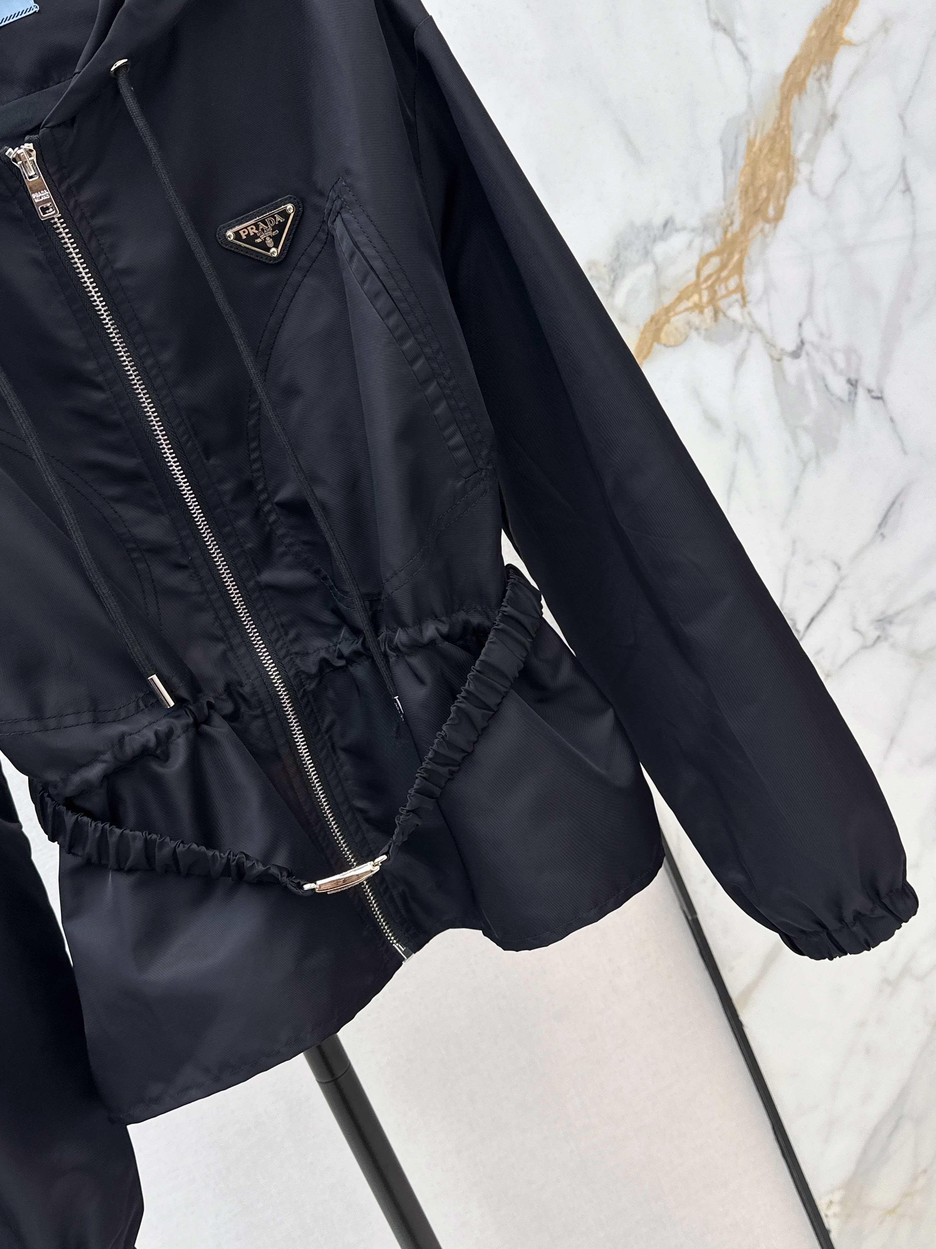 Pra 26ss hooded jacket