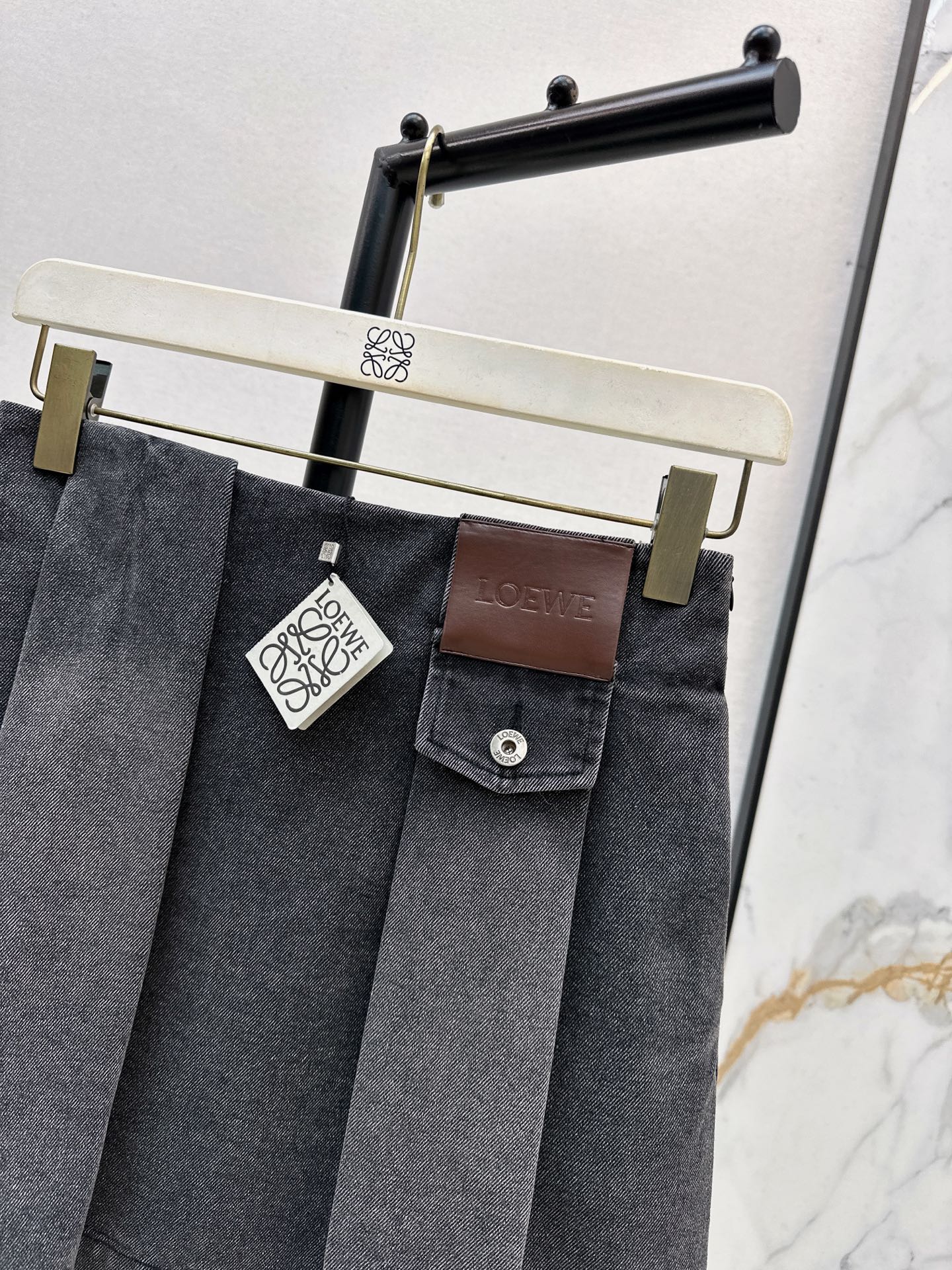 Loe 26ss denim skirts