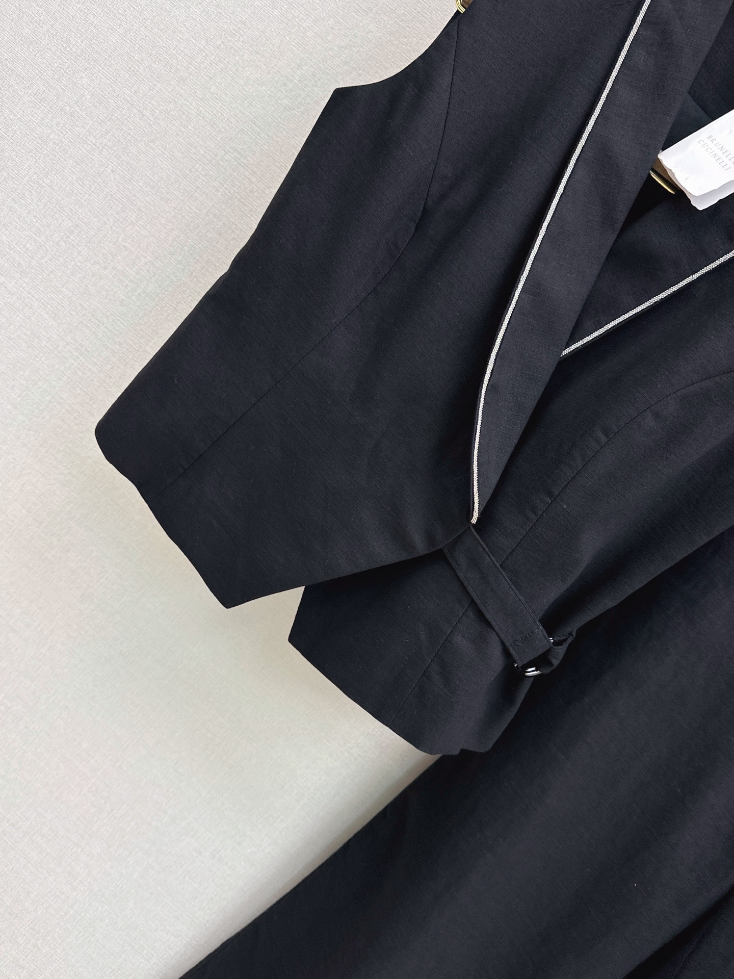 Brun 26ss waistcoat suit pants sets