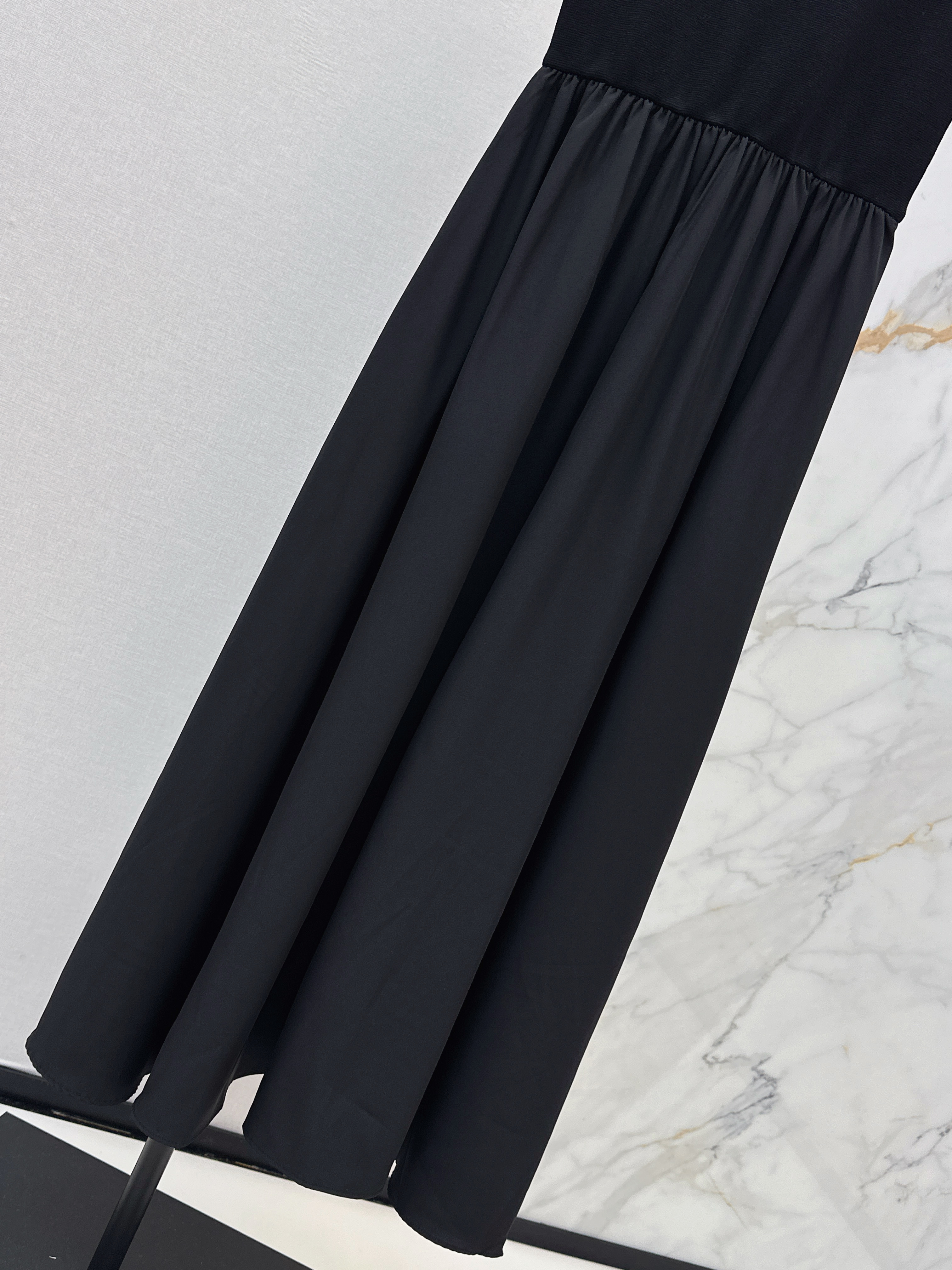 Pra 26ss knit contract sleeveless dress