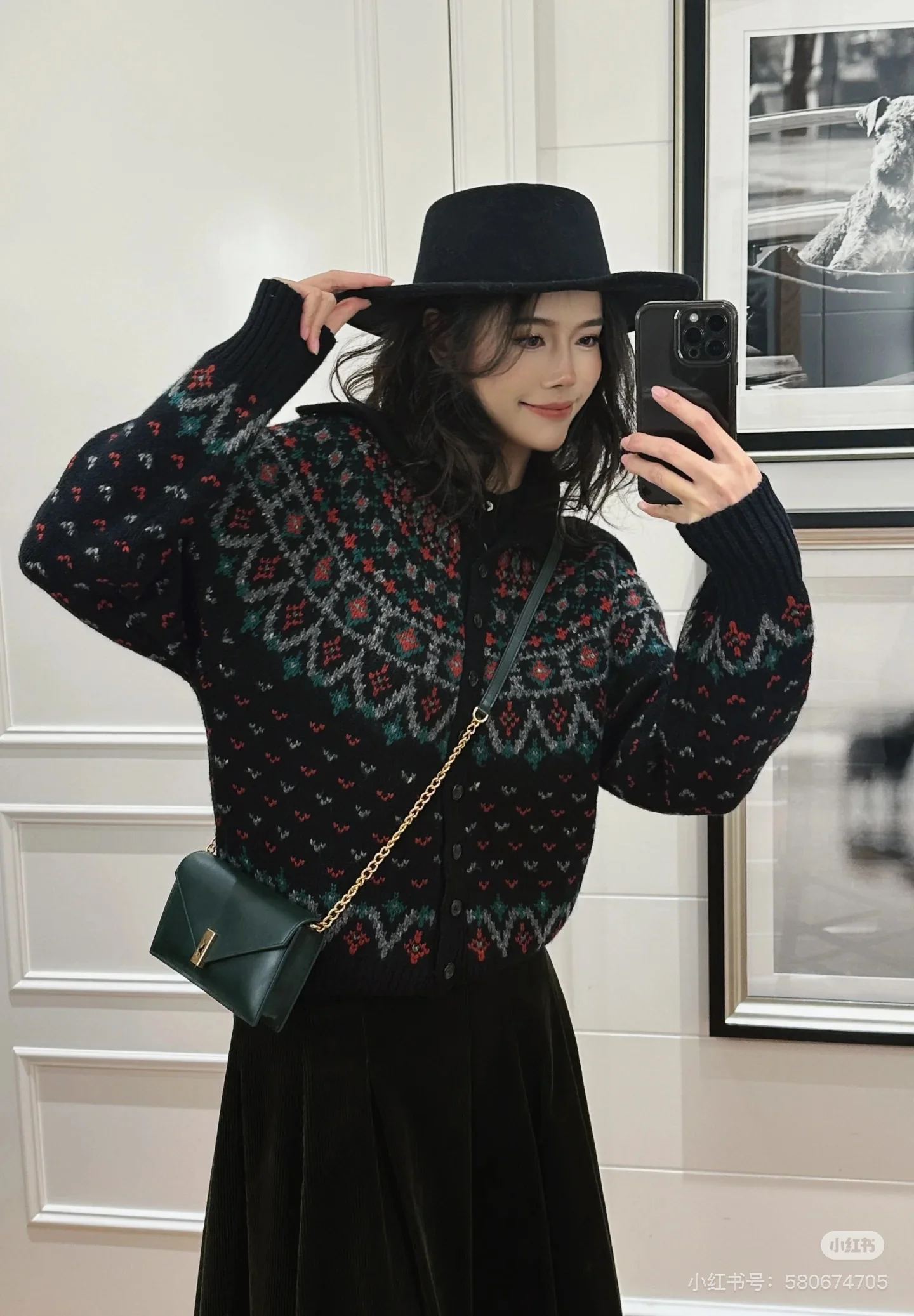 Ralp 26ss fair isle cardigan
