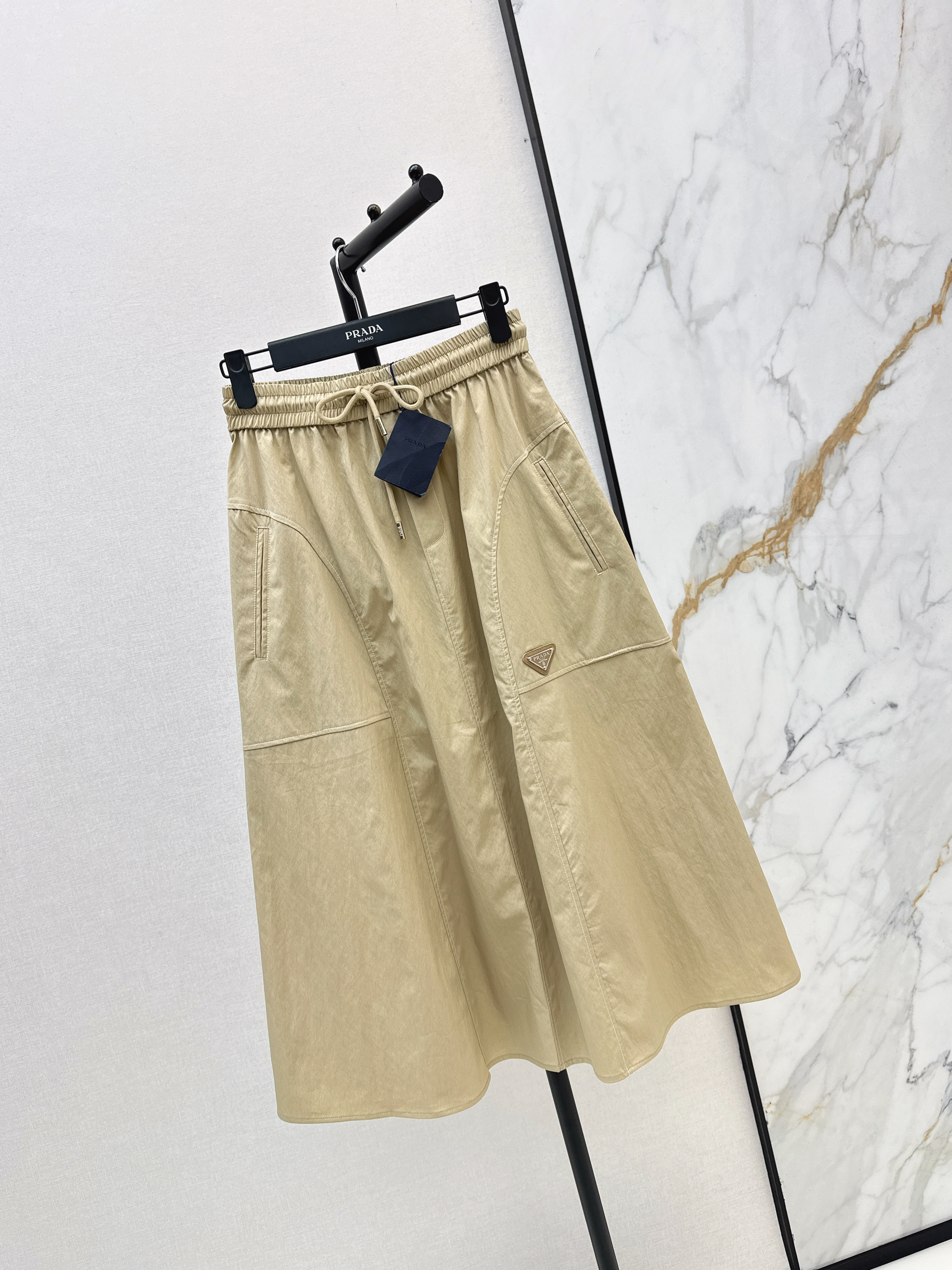 Pra 26ss drawstring skirt