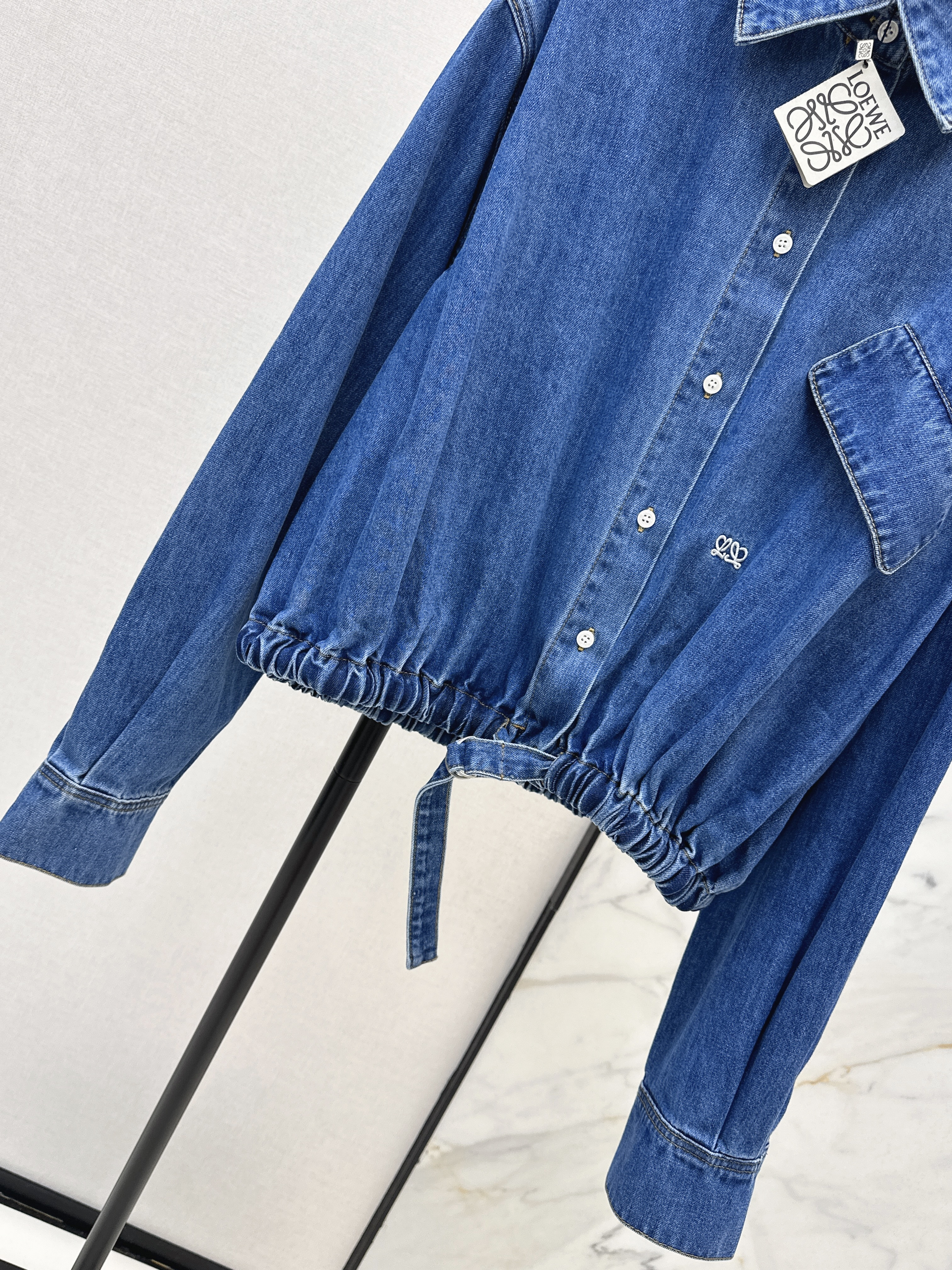 Loe 26ss denim shirt jacket