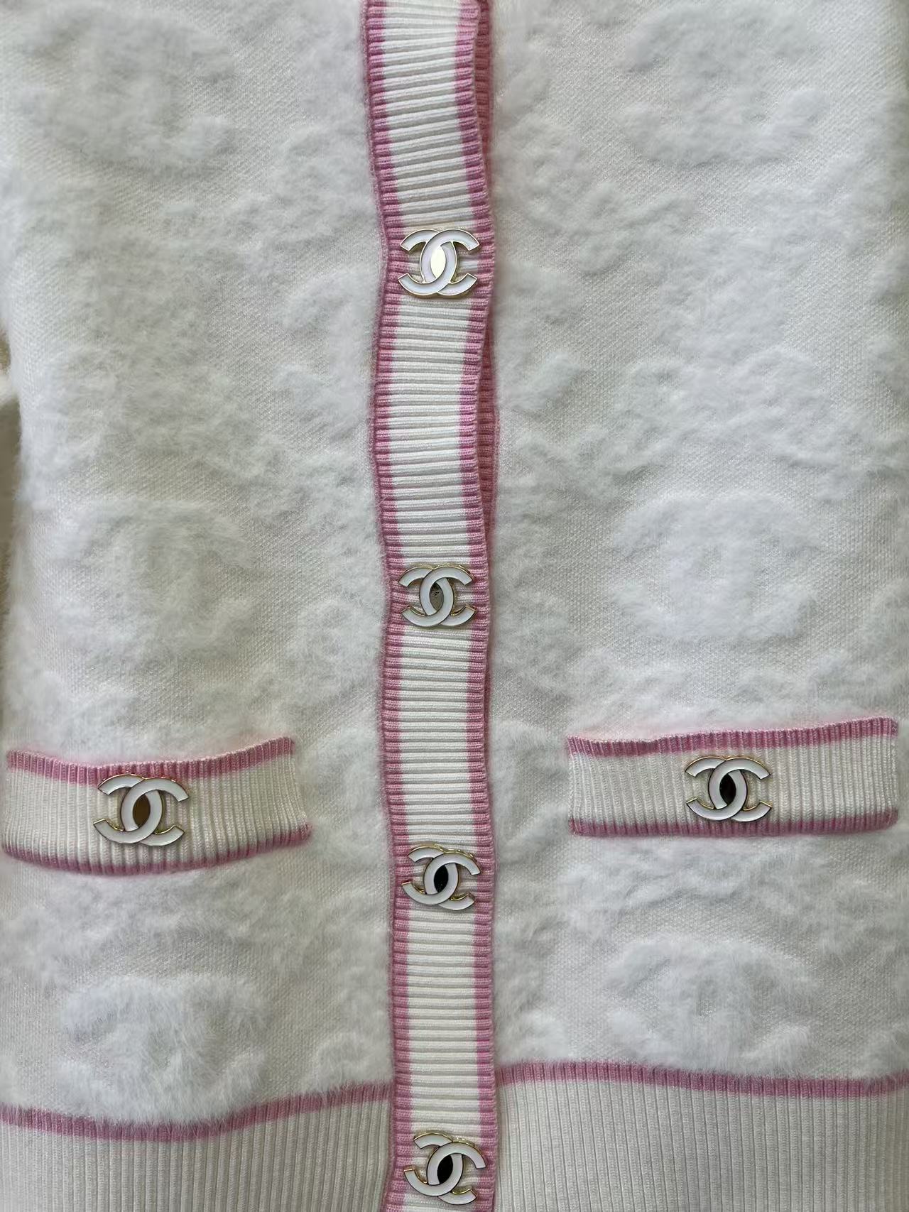 Chan 25fw knitted cardigan