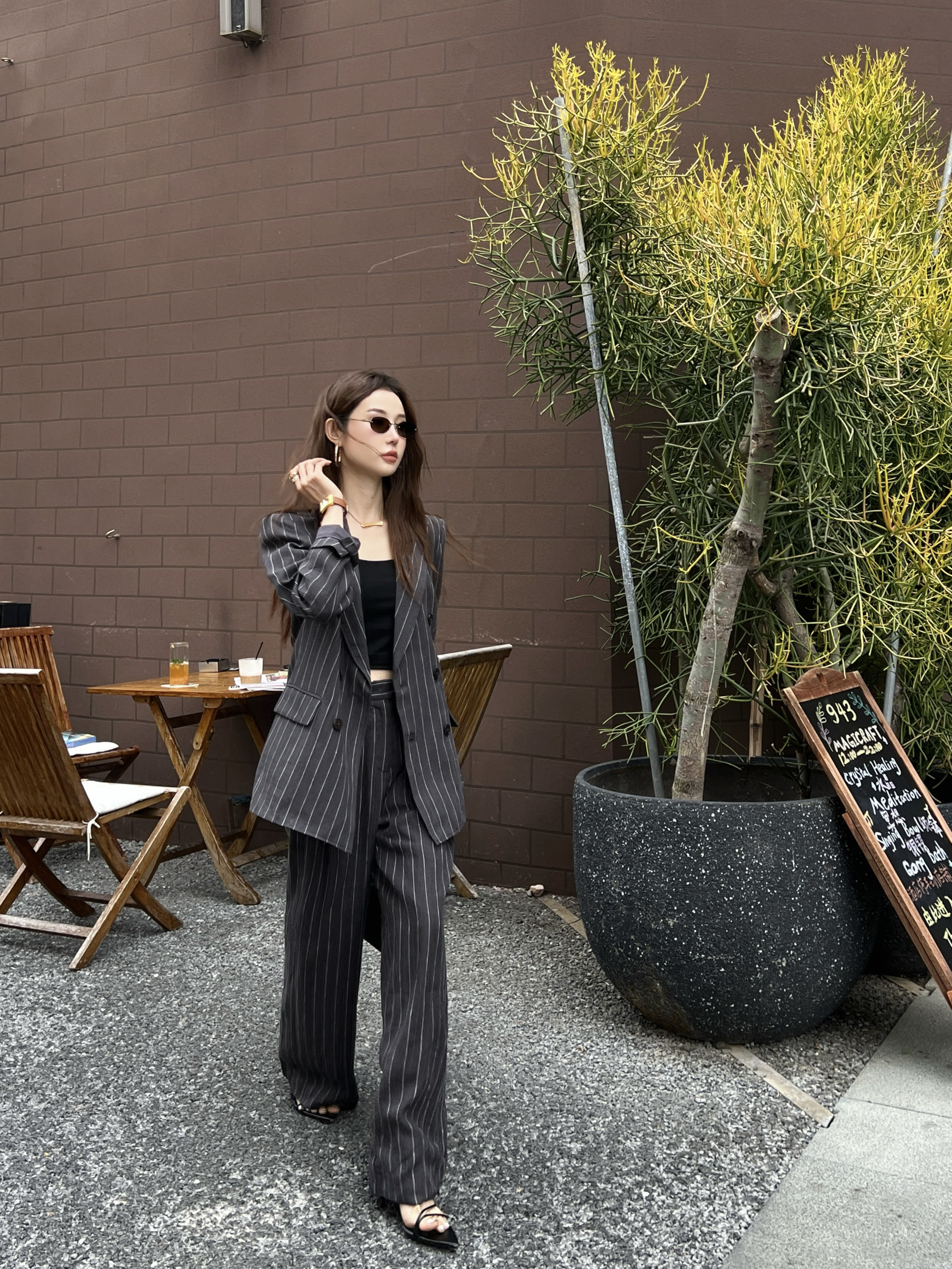 Ralp 26ss stripe blazer