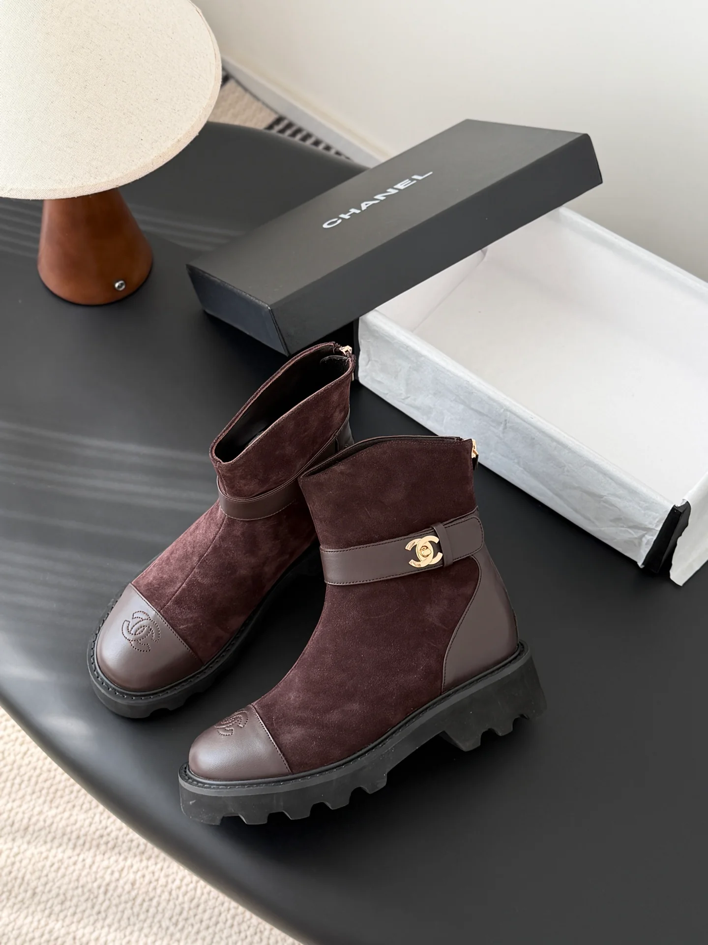 Chan 25fw ankle boot