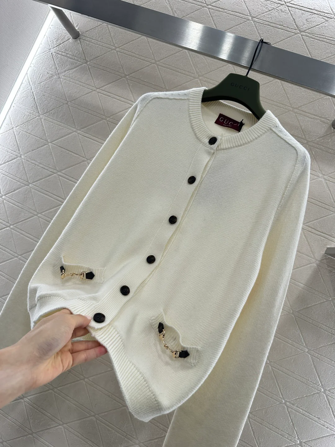Gucc 26ss knit cardigan
