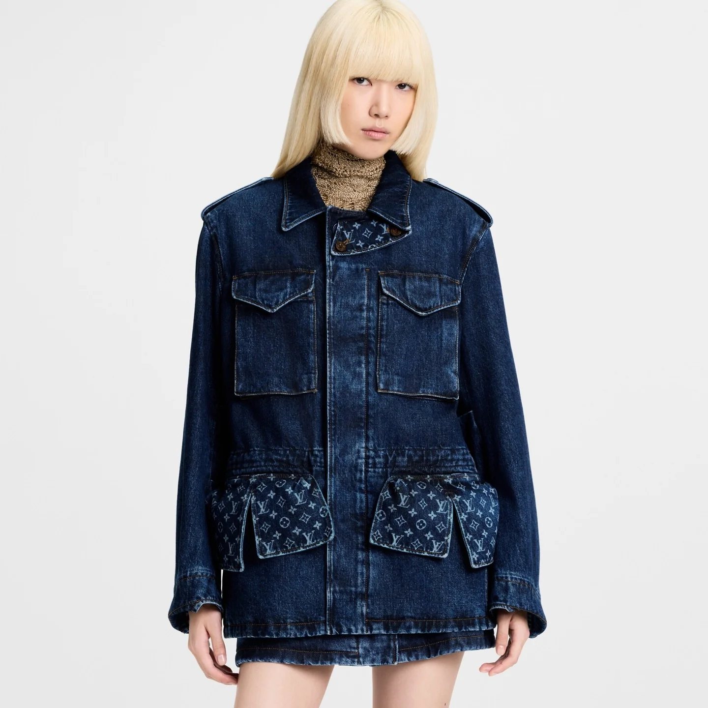 Louis 25fw denim jacket