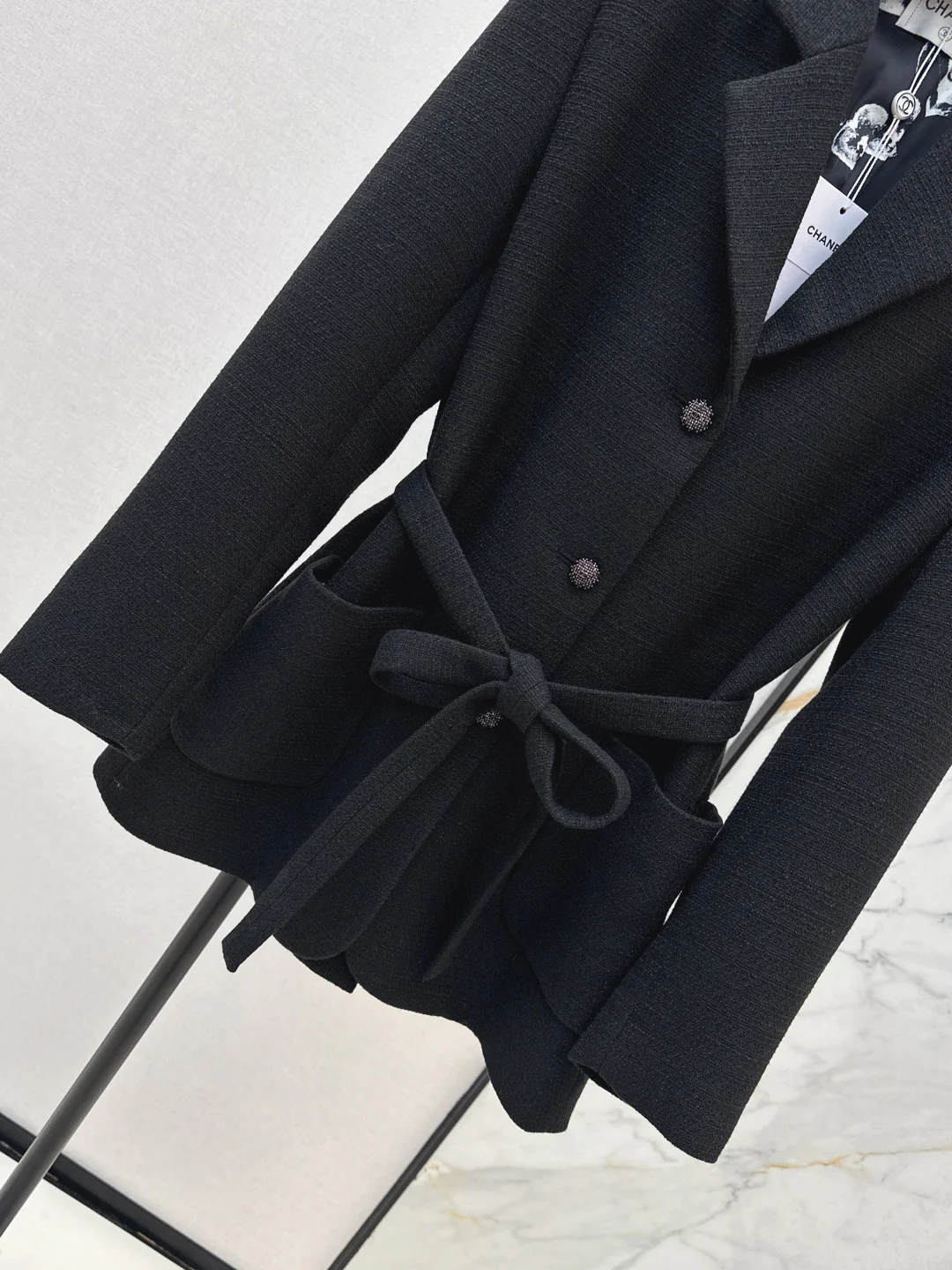 Chan 25fw tweed woven jacket