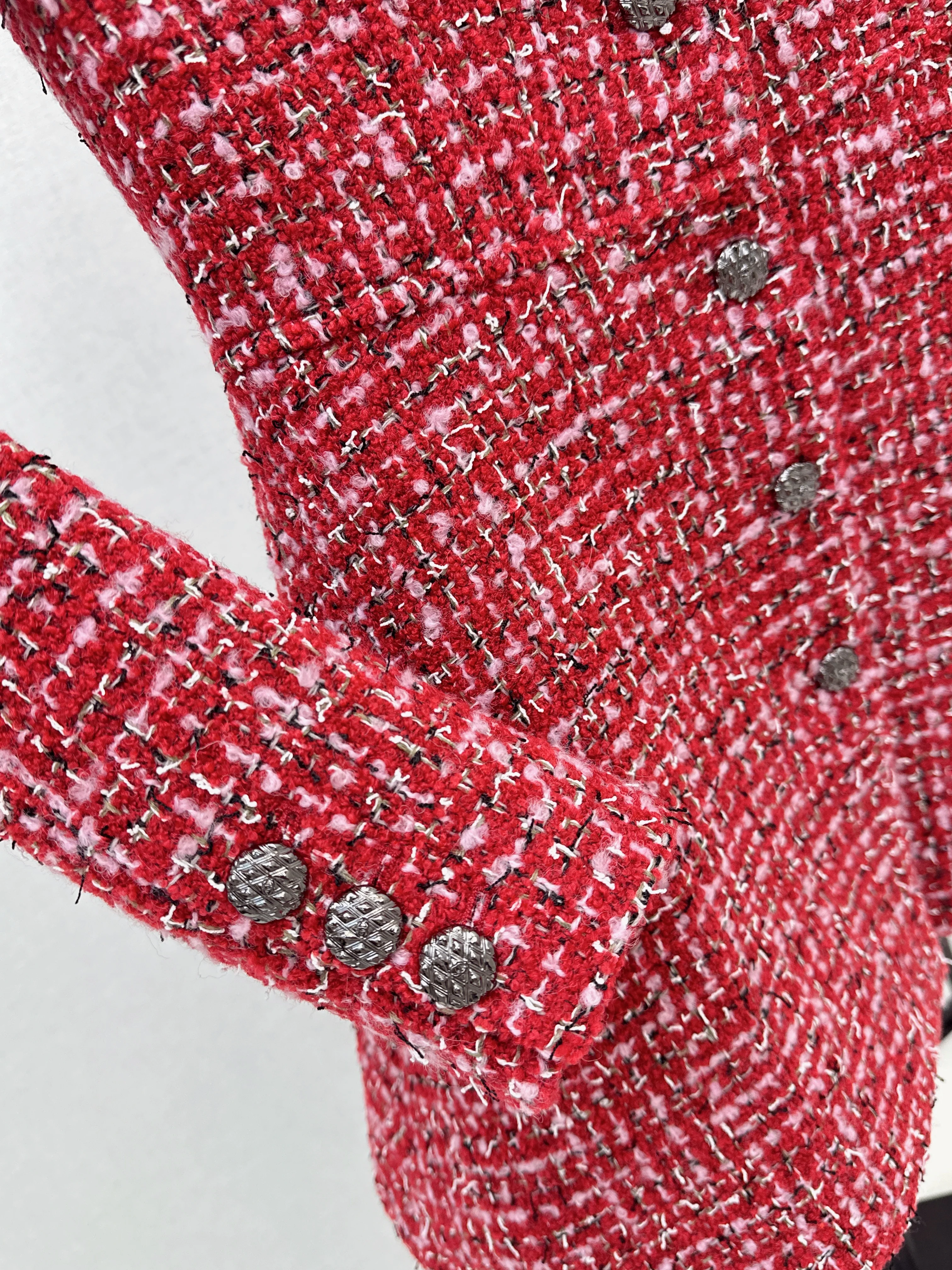 Chan 26ss tweed jacket dress