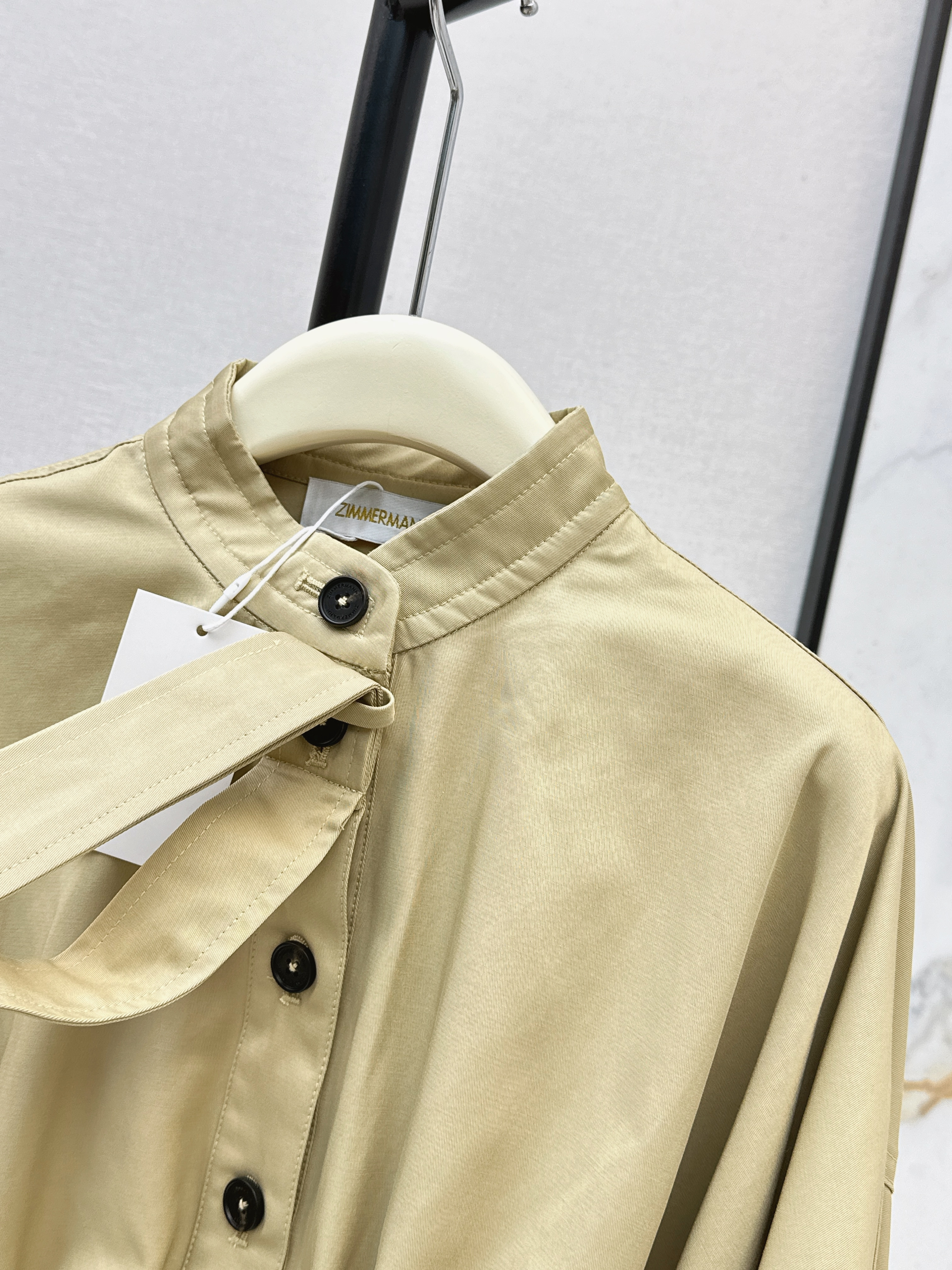 Zimm 26ss puff sleeve shirt