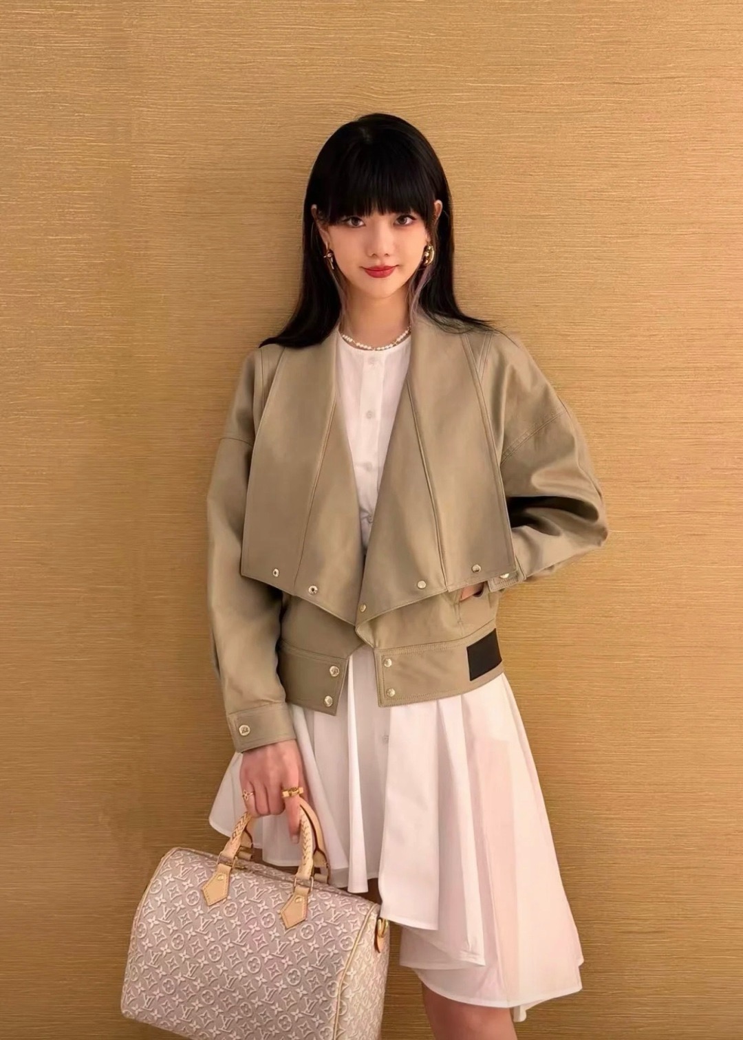 Loui 26ss turndown collar jacket