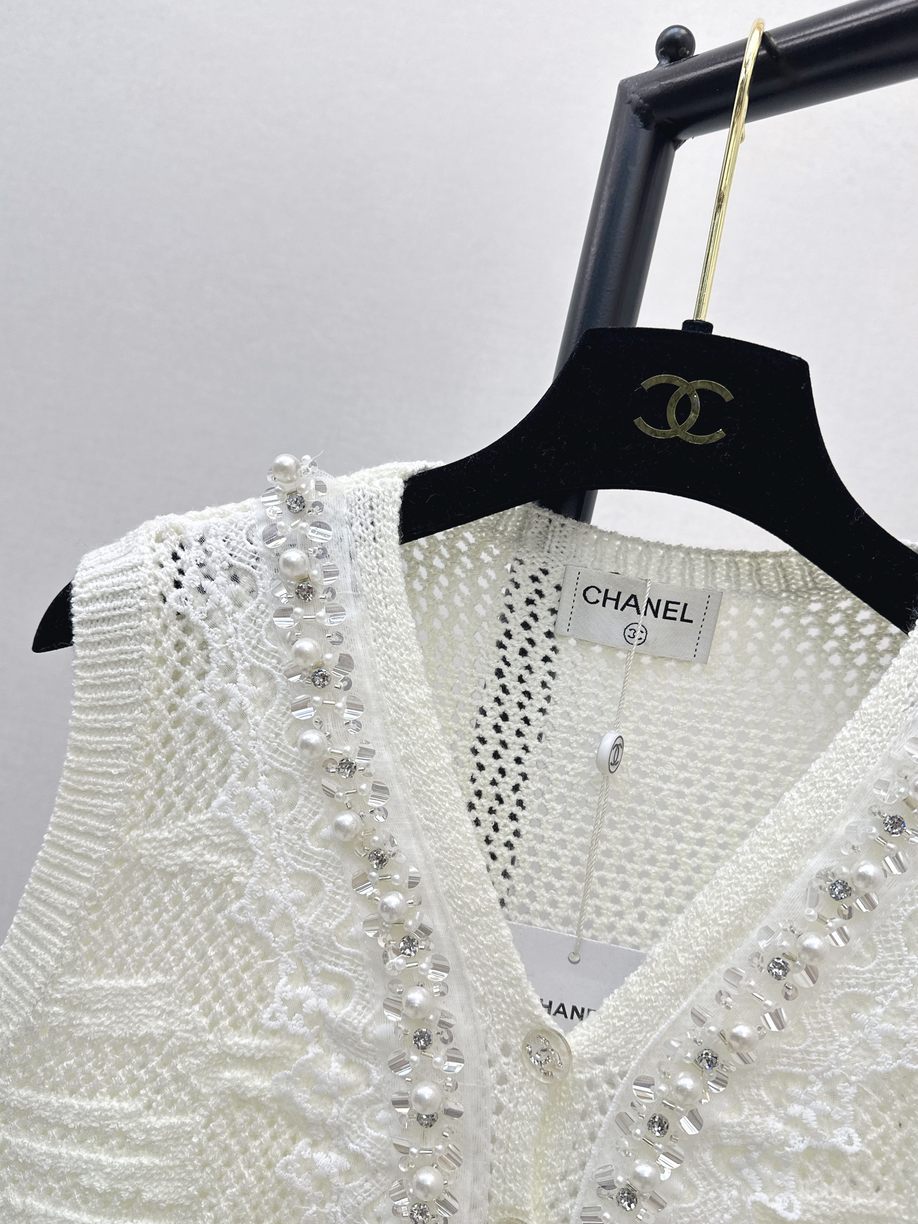 Chan 26ss beding knit vest