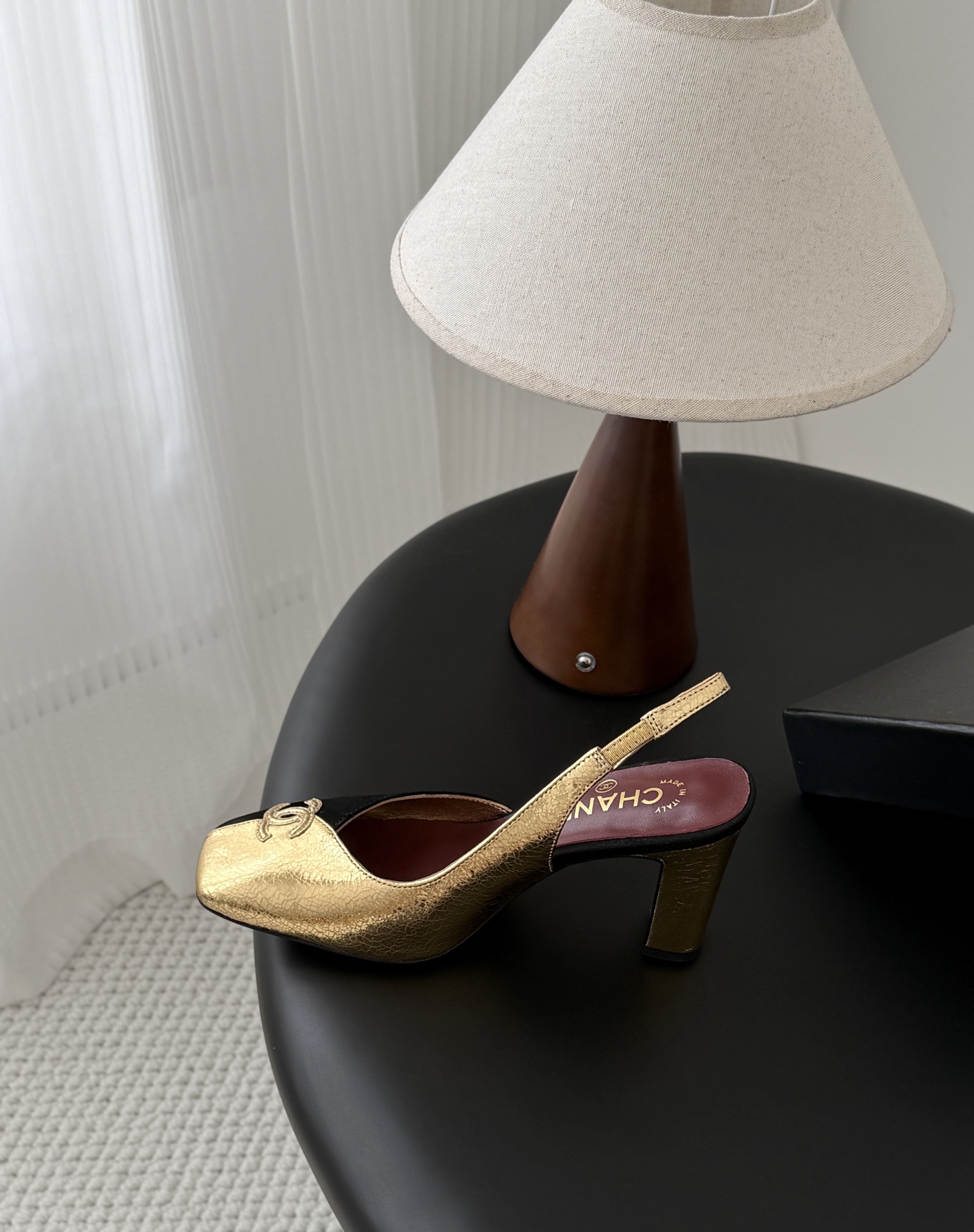 Chan 26ss slingback heel