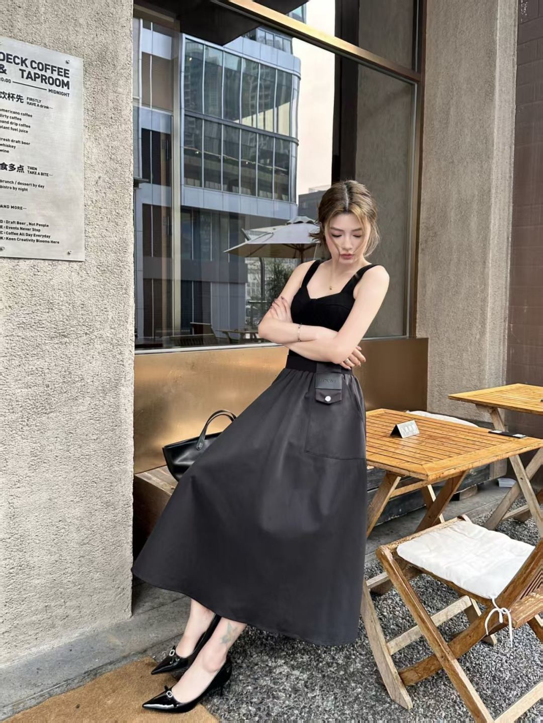Loe 26ss pleated skirts