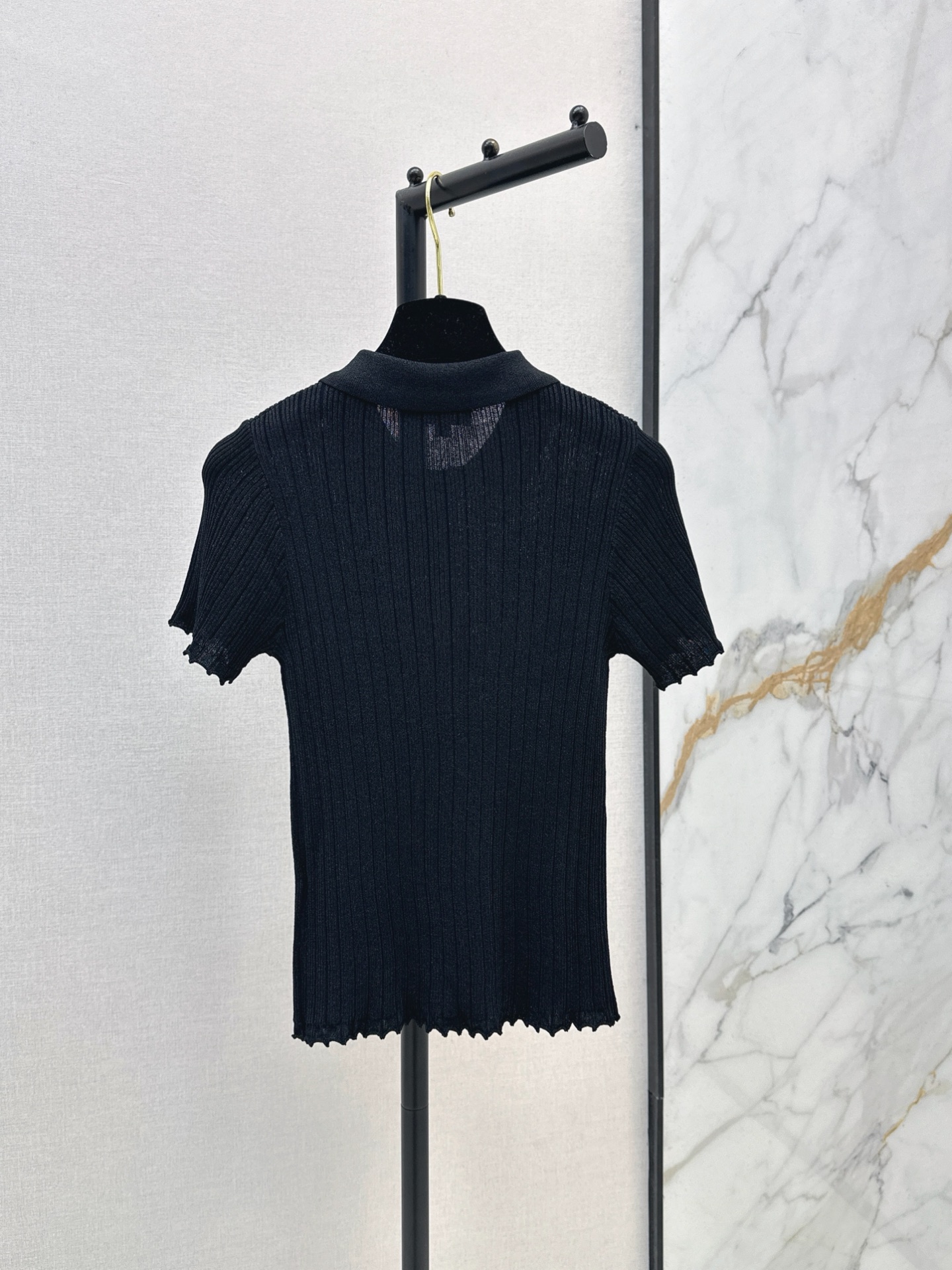 Chan 26ss knit polo shirt