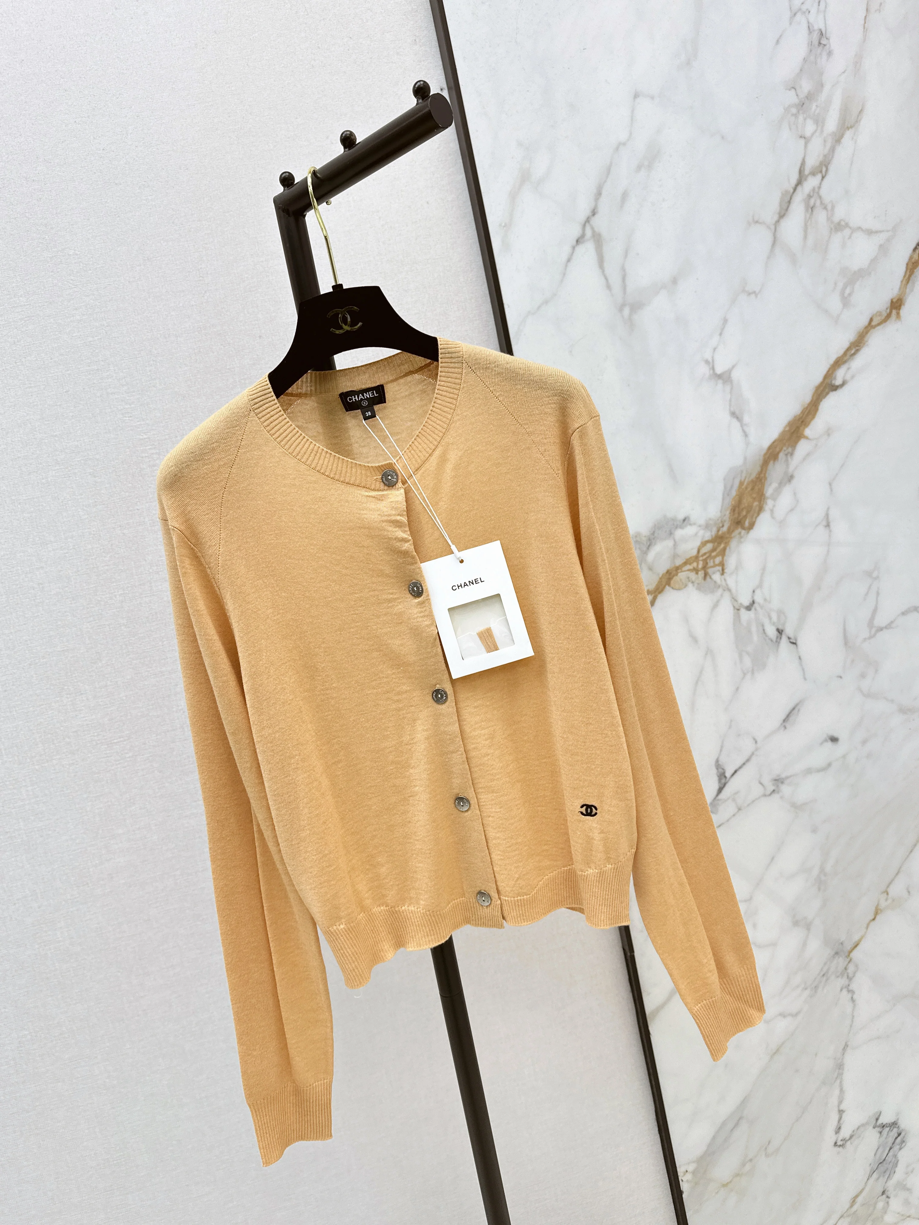 Chan 26ss knitted cardigan