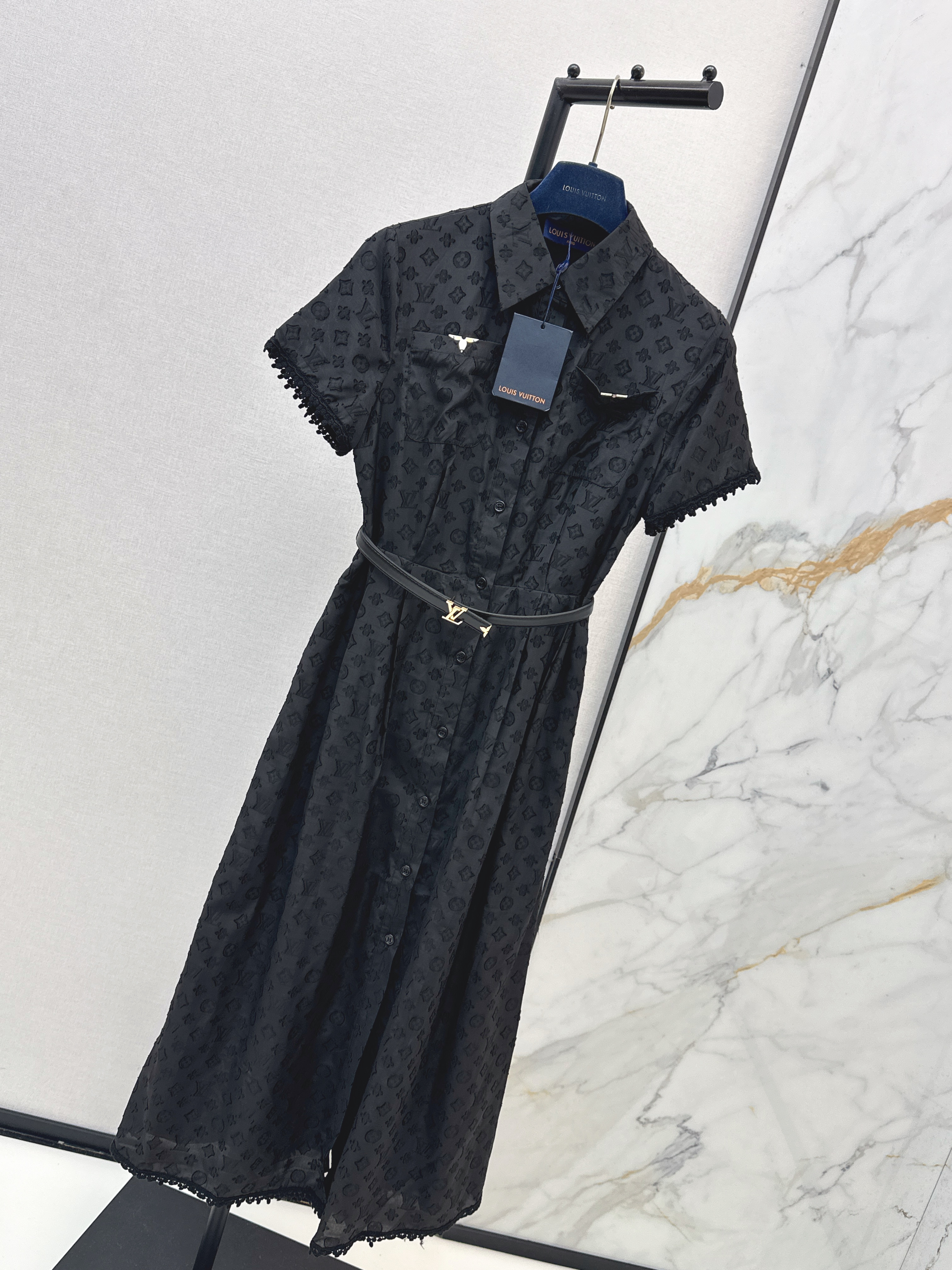 Loui 26ss jacquard dress