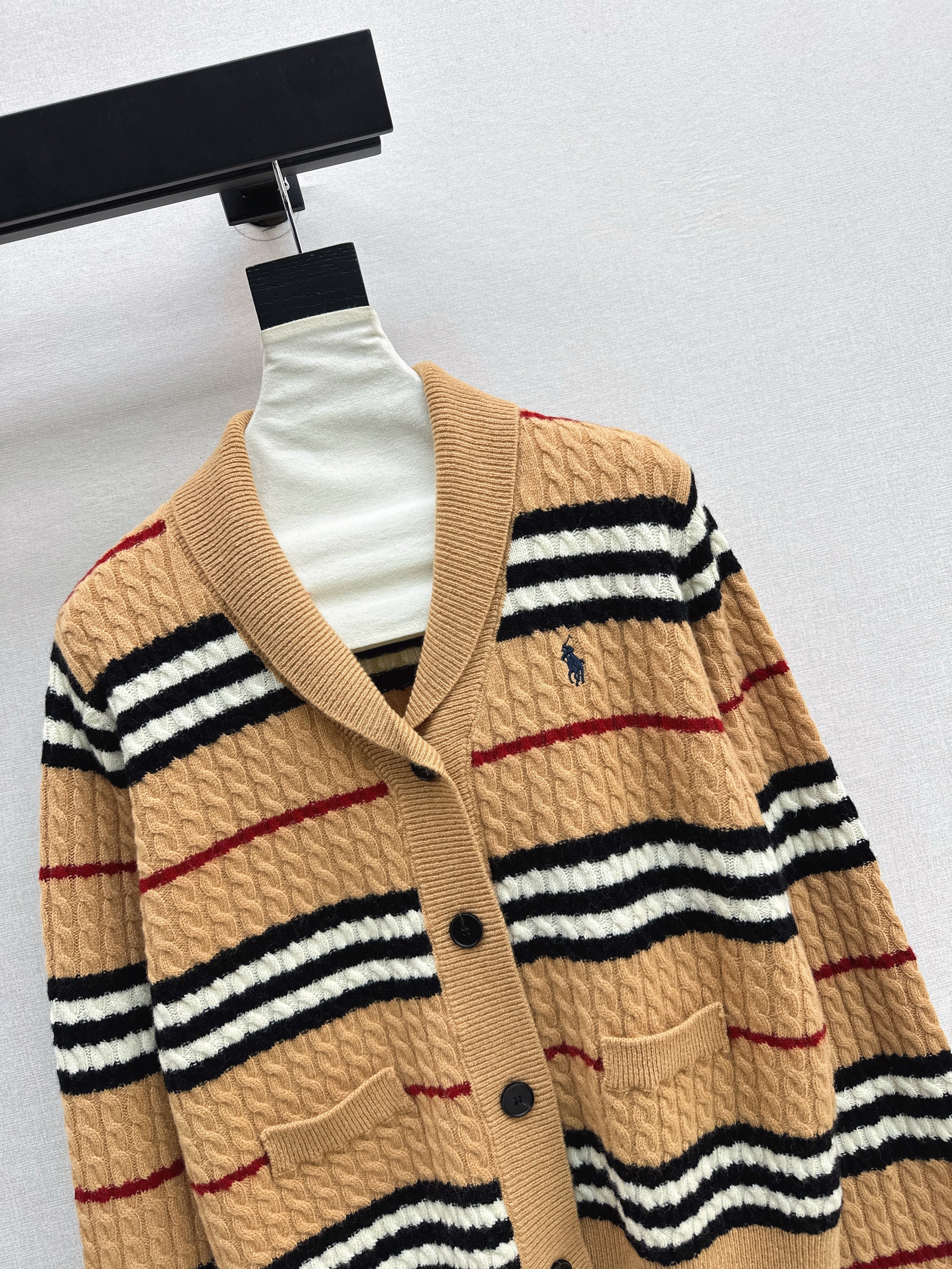 Ralp 26ss stripe cardigan