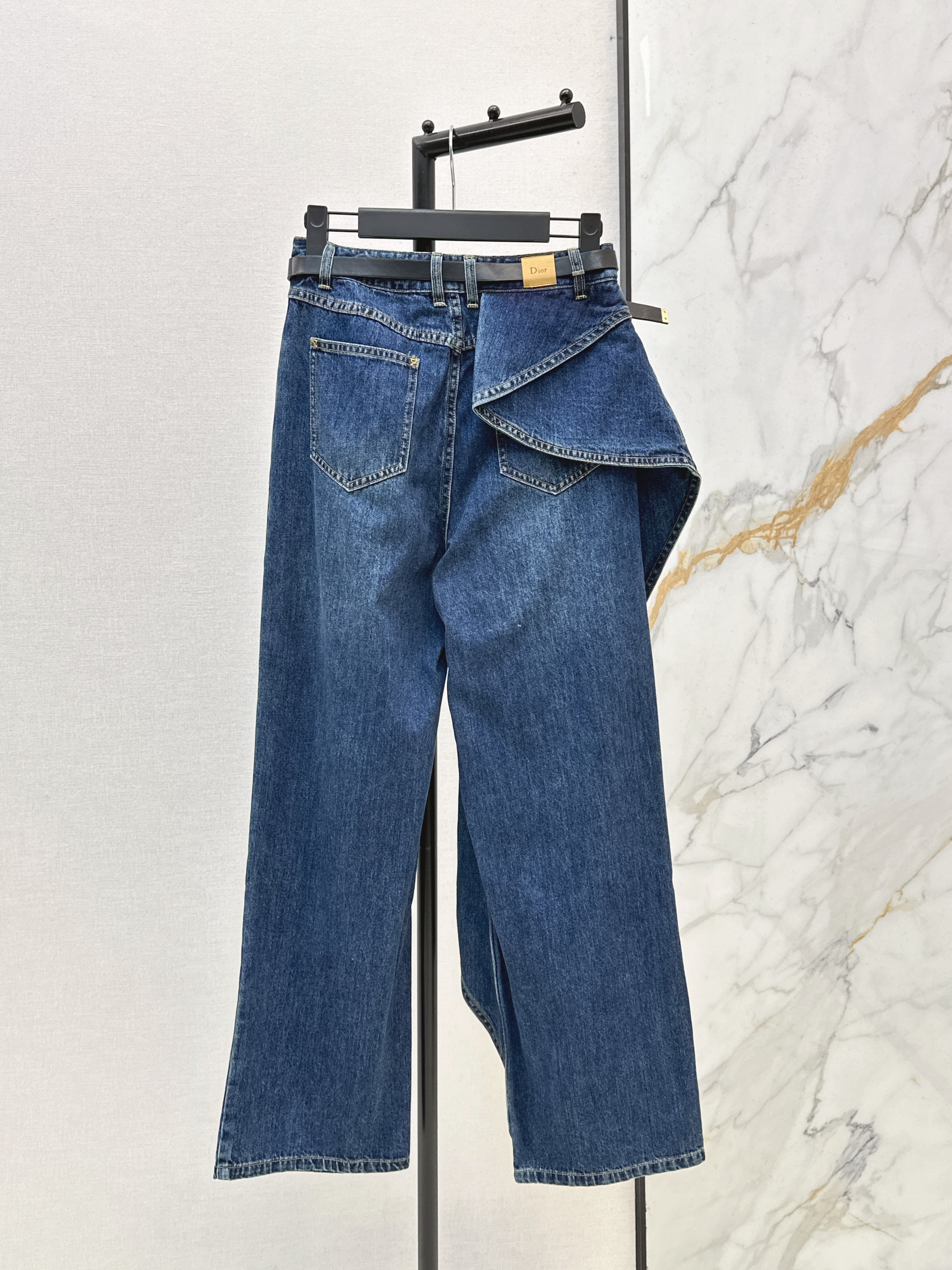 CD 26ss belted jeans