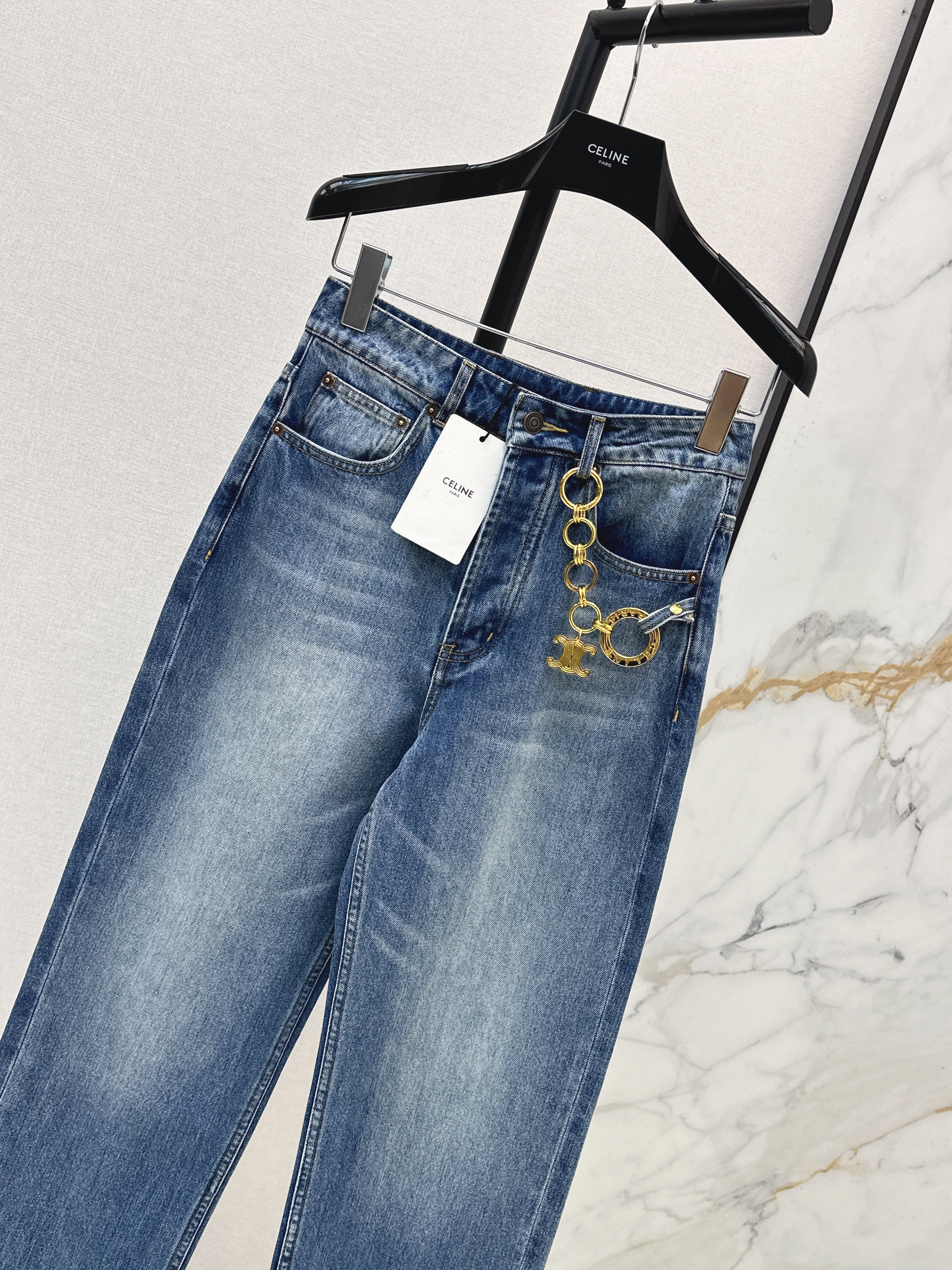 Celi 26ss straight leg jeans