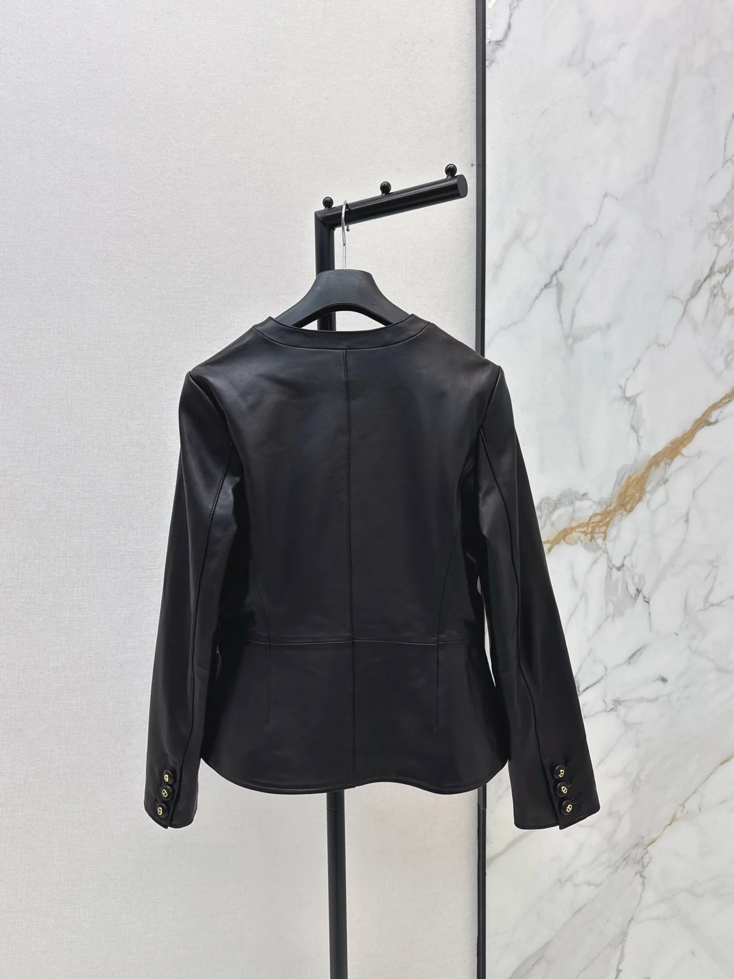 CD 25fw leather jacket