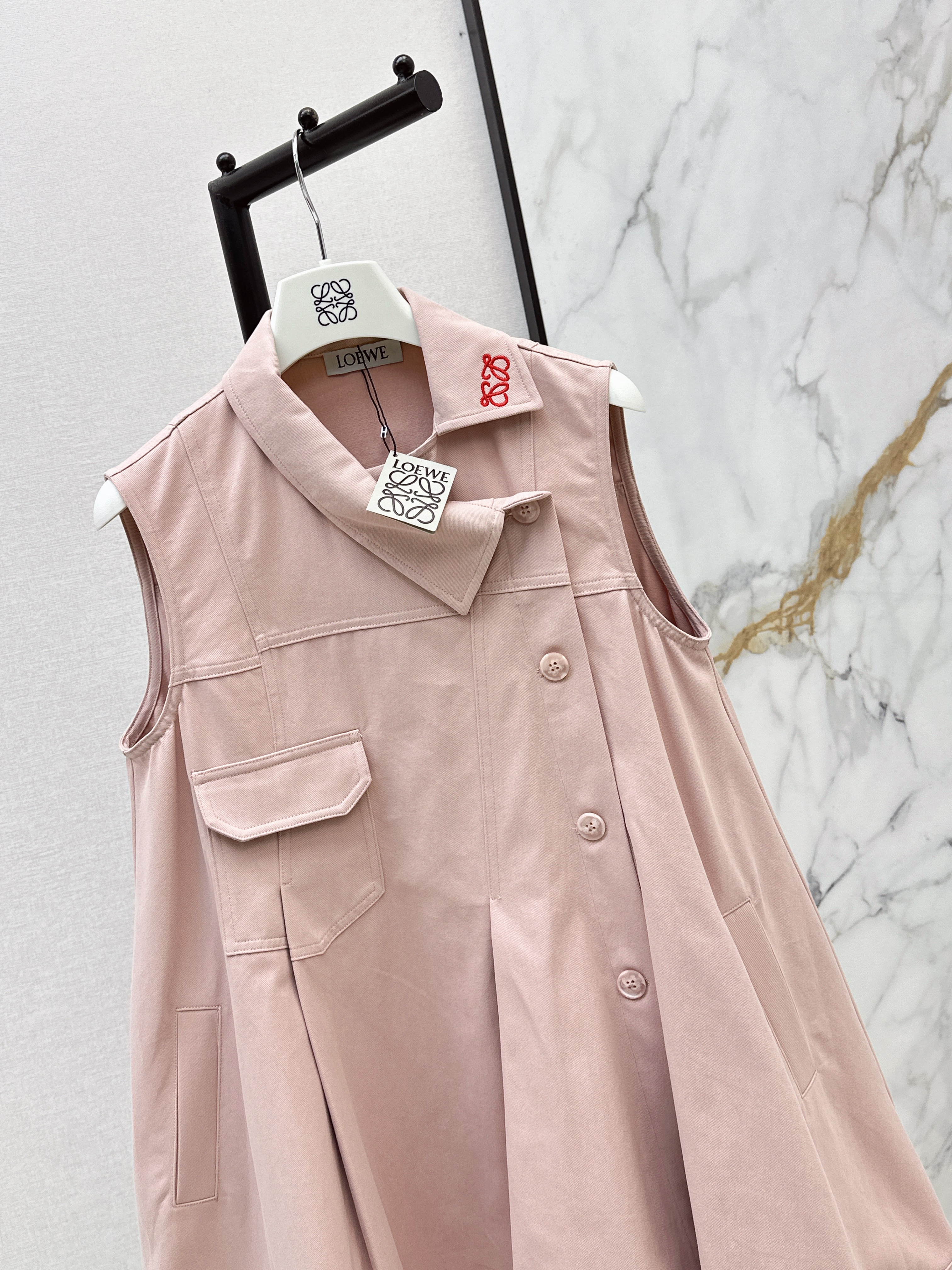 Loe 26ss embroidery dress
