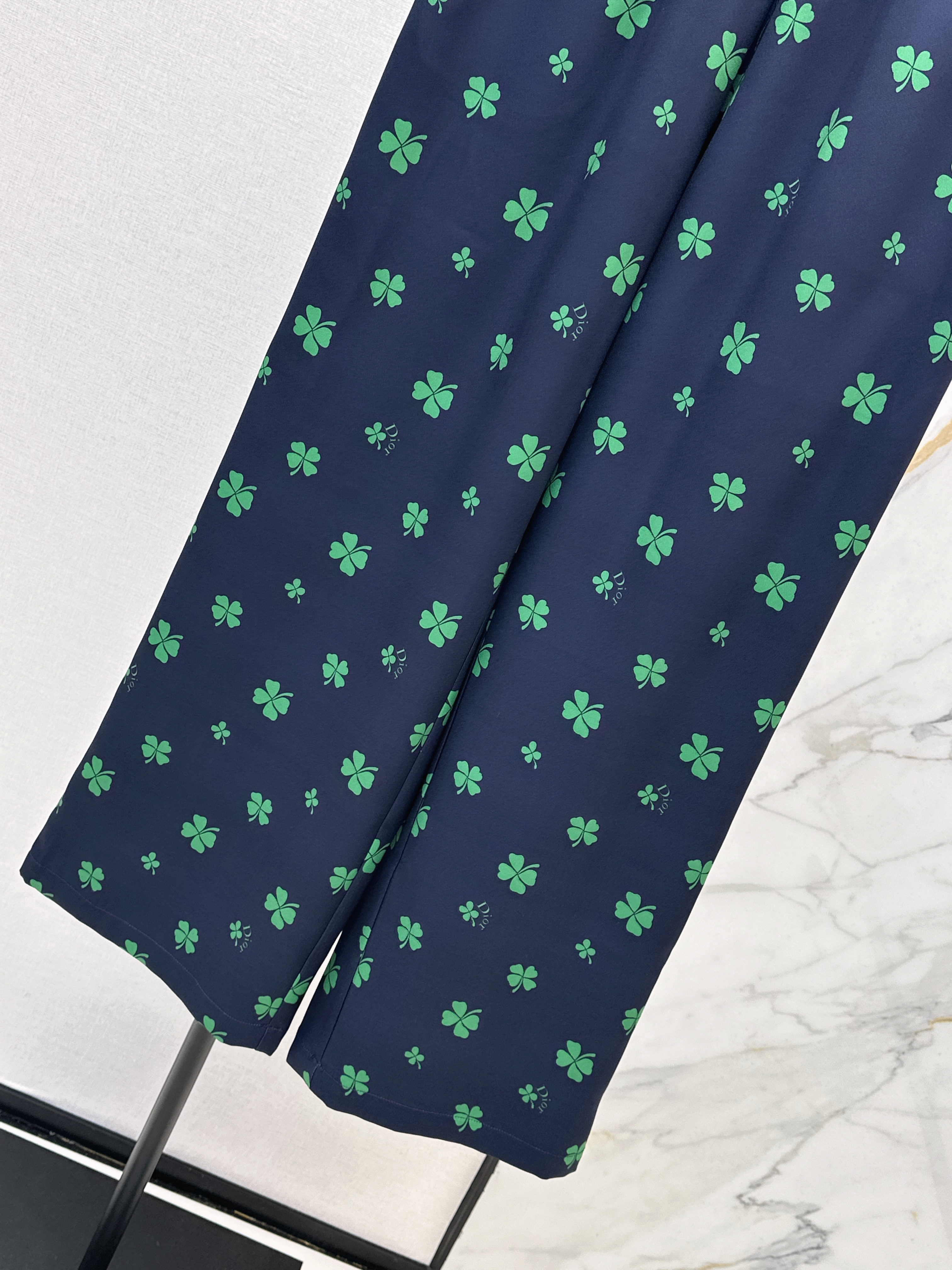 CD 26ss print straight pants