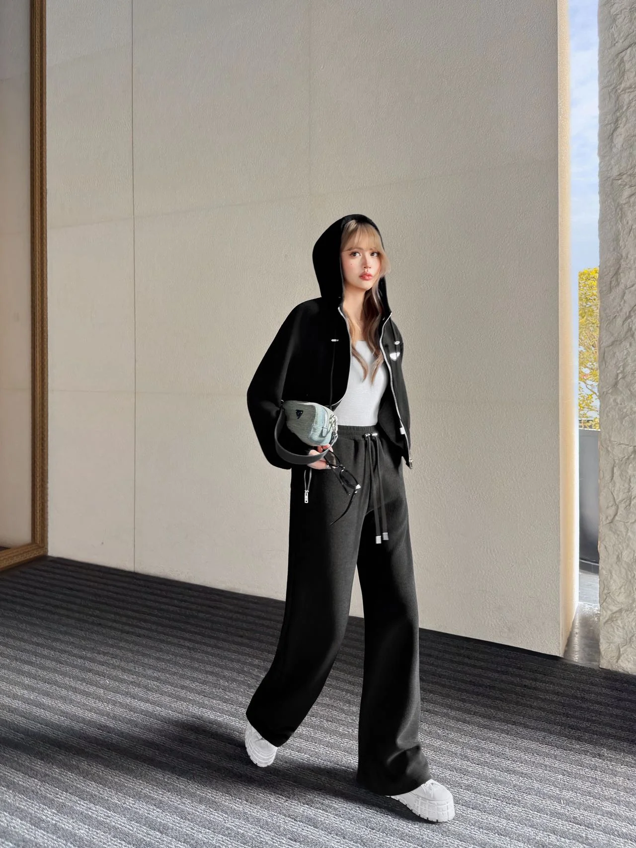 Prad 26ss casual outfit sets