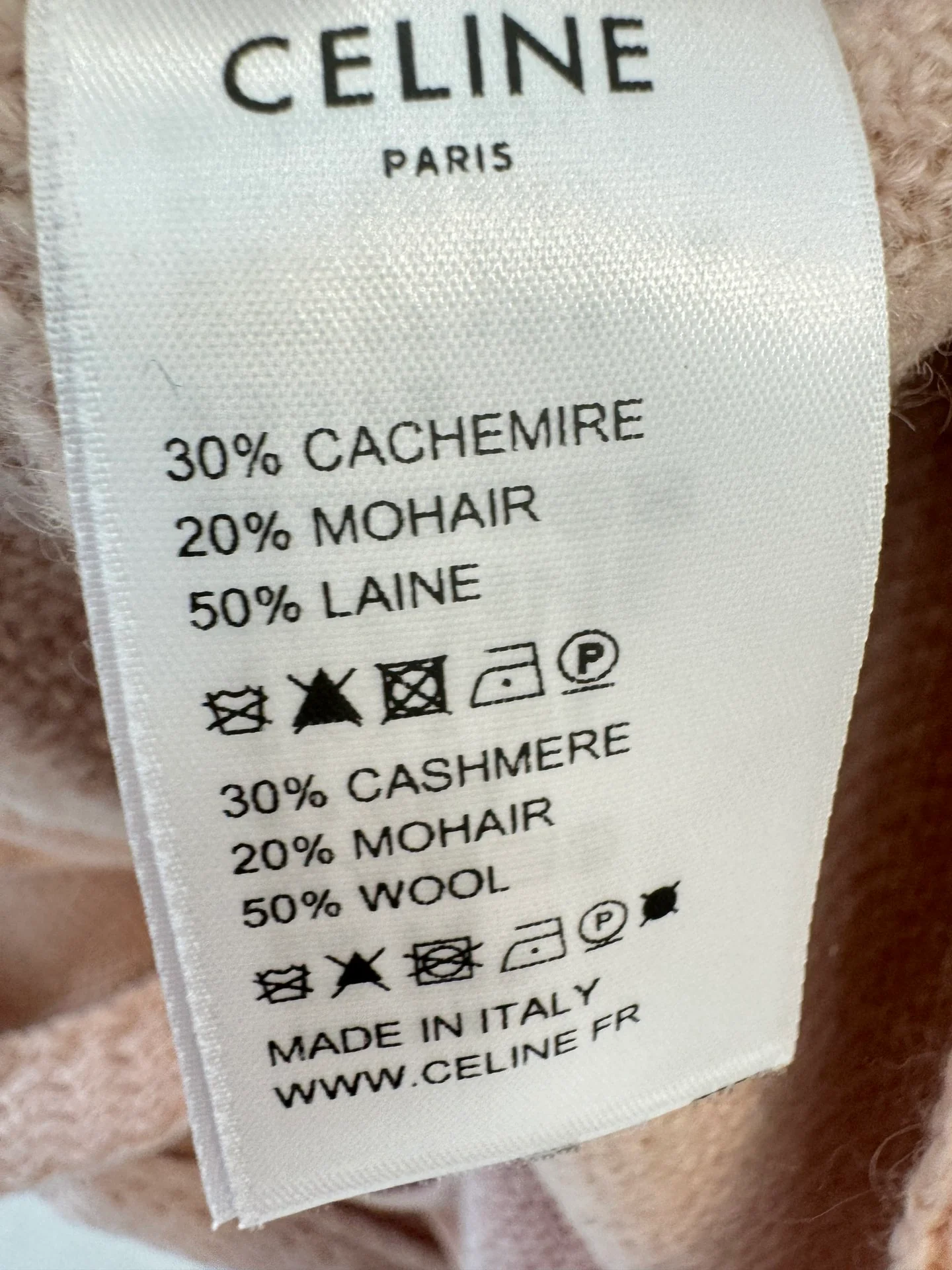 Celi 25fw cashmere jacket