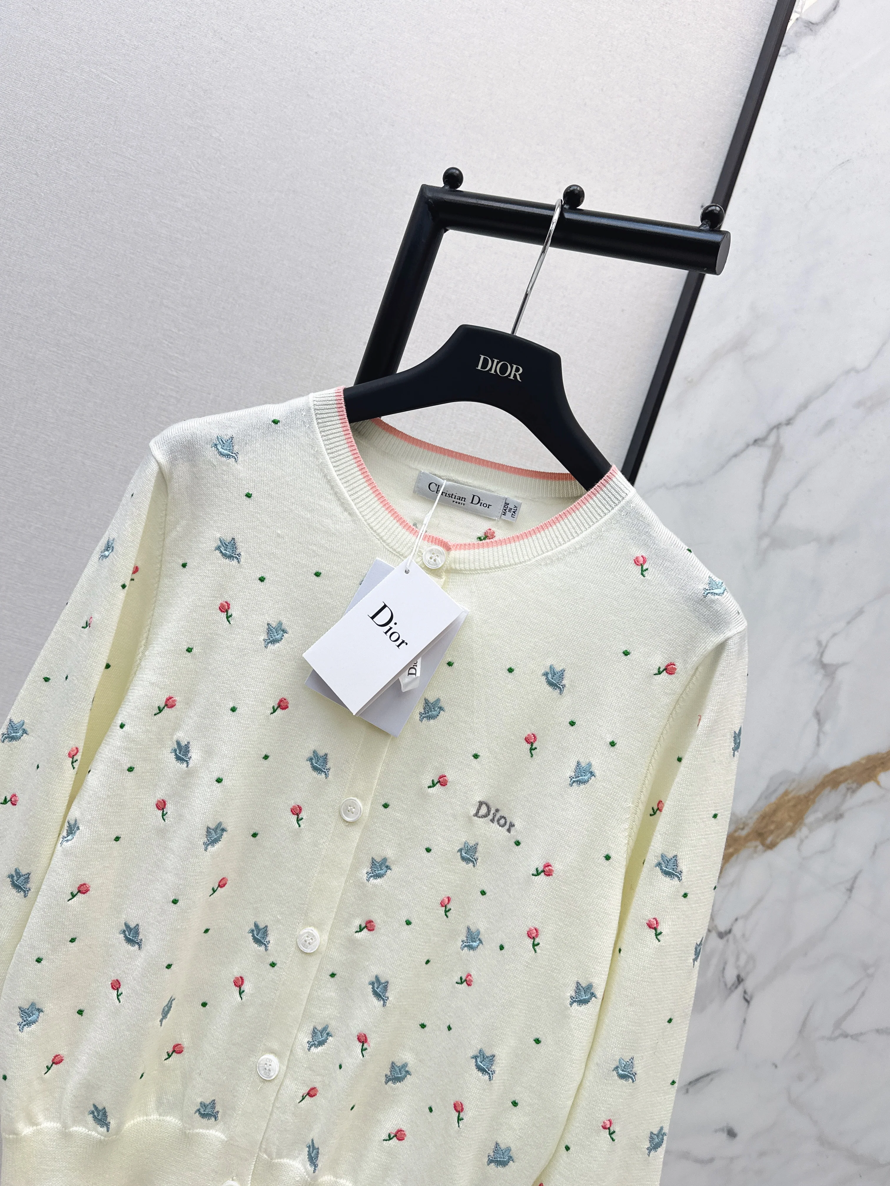 CD 26ss  embroidery cardigan