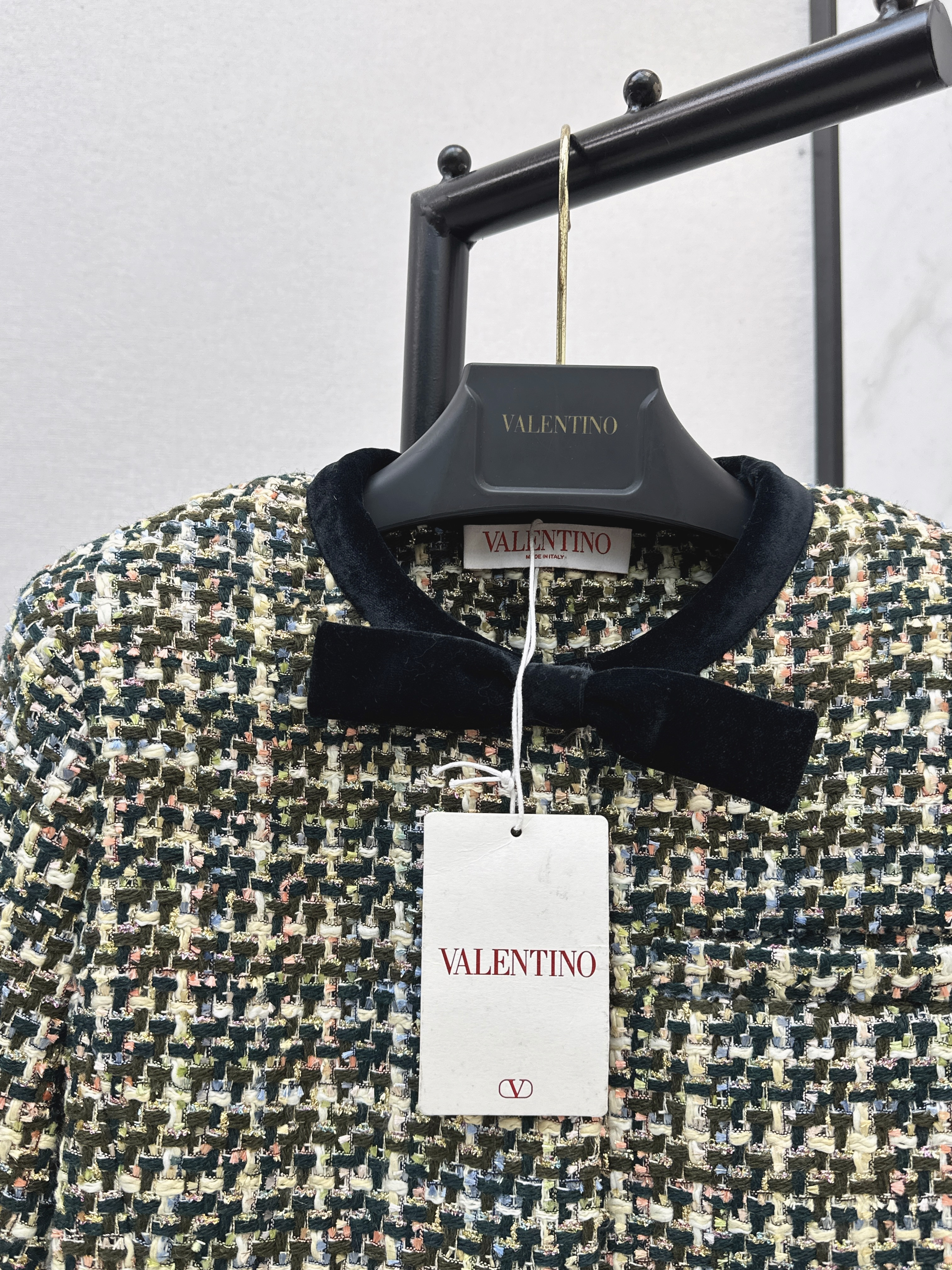 Valen 26ss tweed jacket