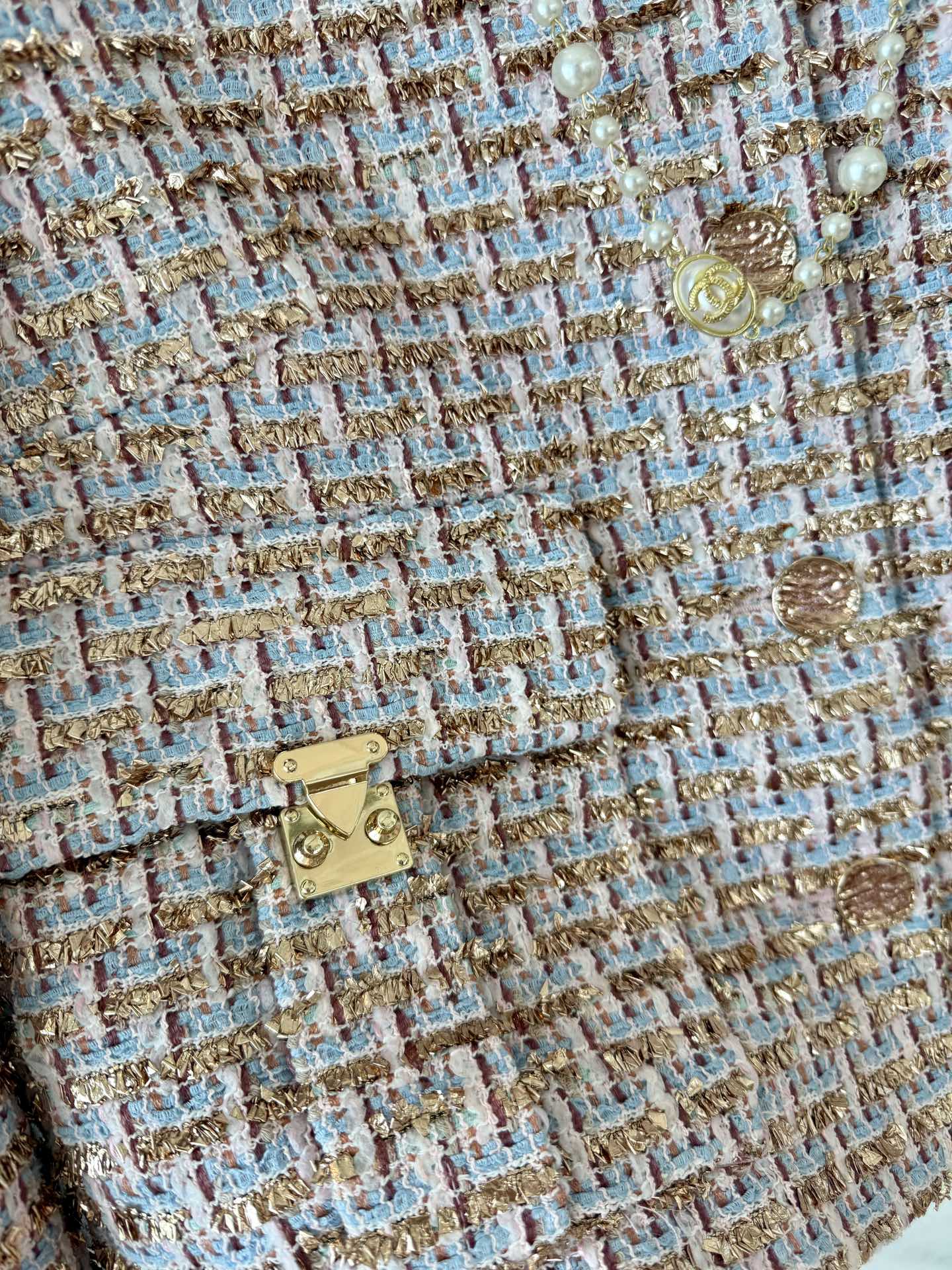 Chan 26ss tweed jacket